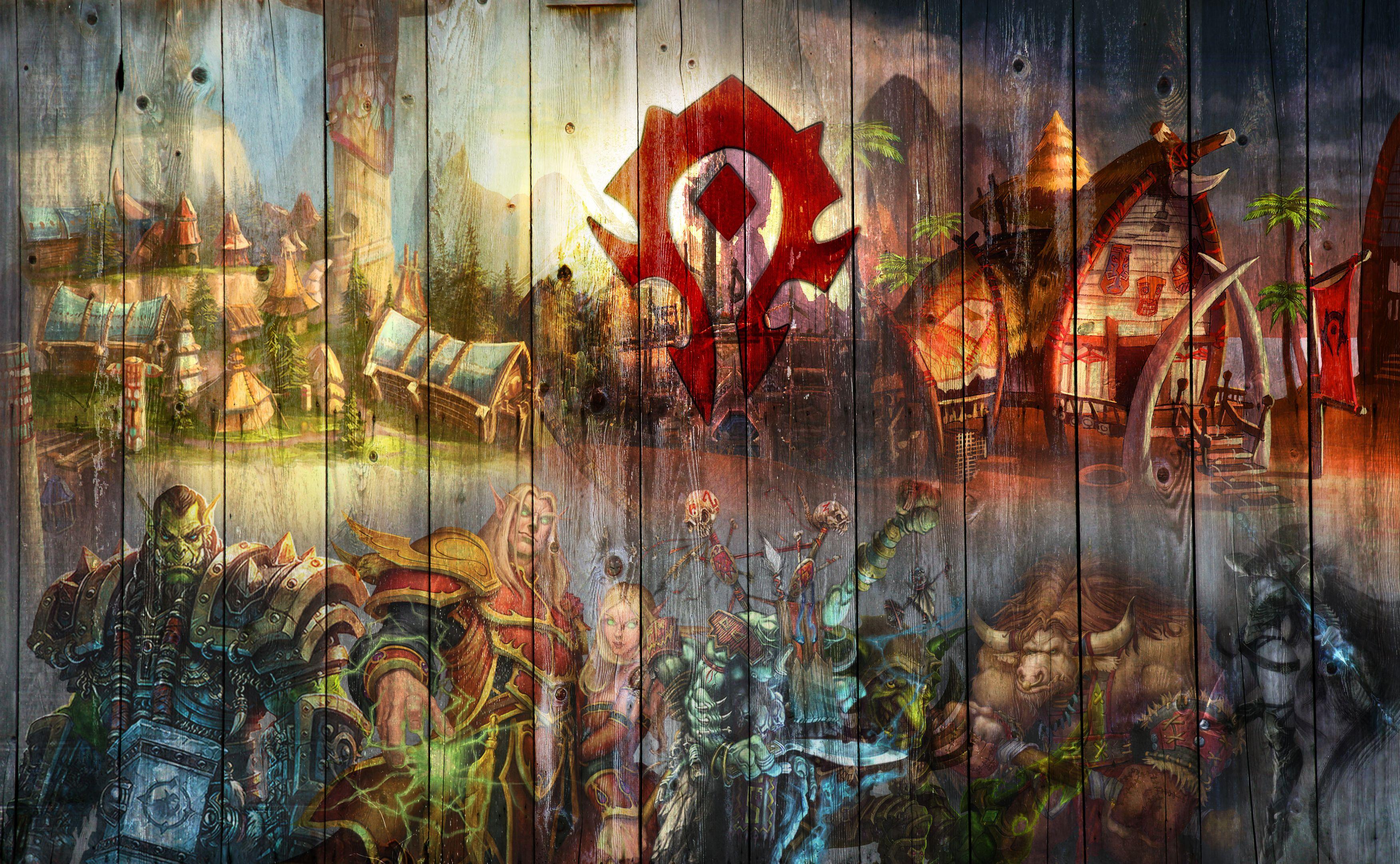 3504x2161 Wallpaper Horde Version. World of warcraft wallpaper, Warcraft art, Warcraft
