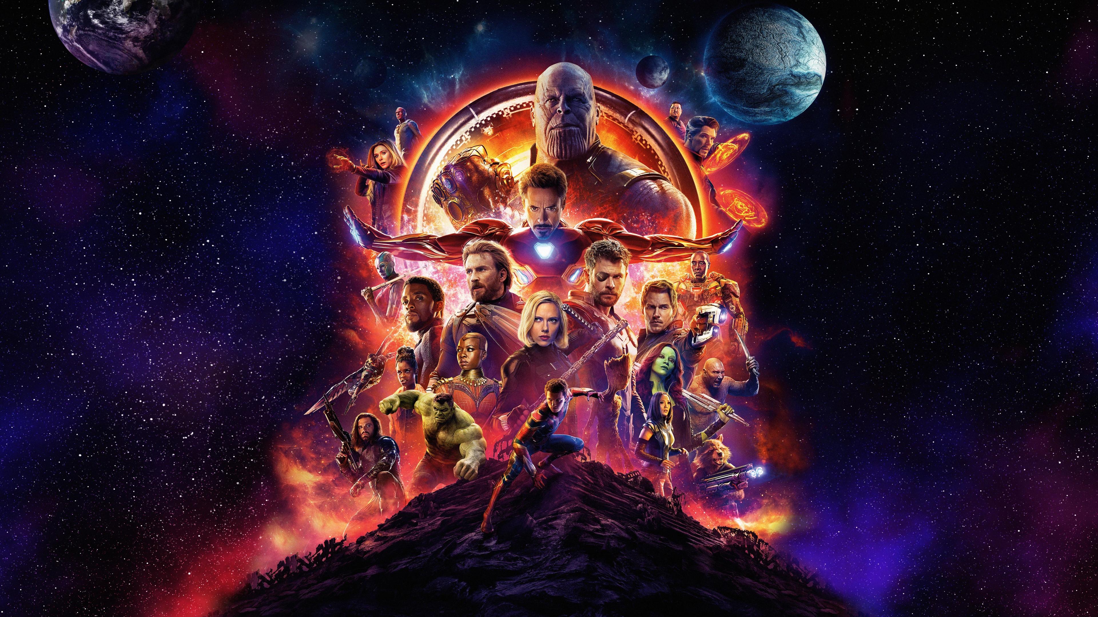 3840x2160 Avengers Infinity War Wallpaper