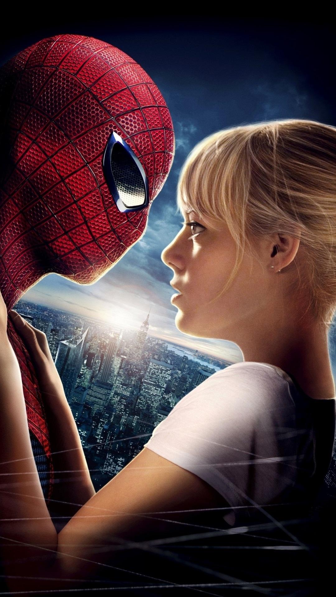 1080x1920 Wallpaper Emma Stone And Spider Man In The Amazing Spider Man 2560x1920 HD Picture, Image