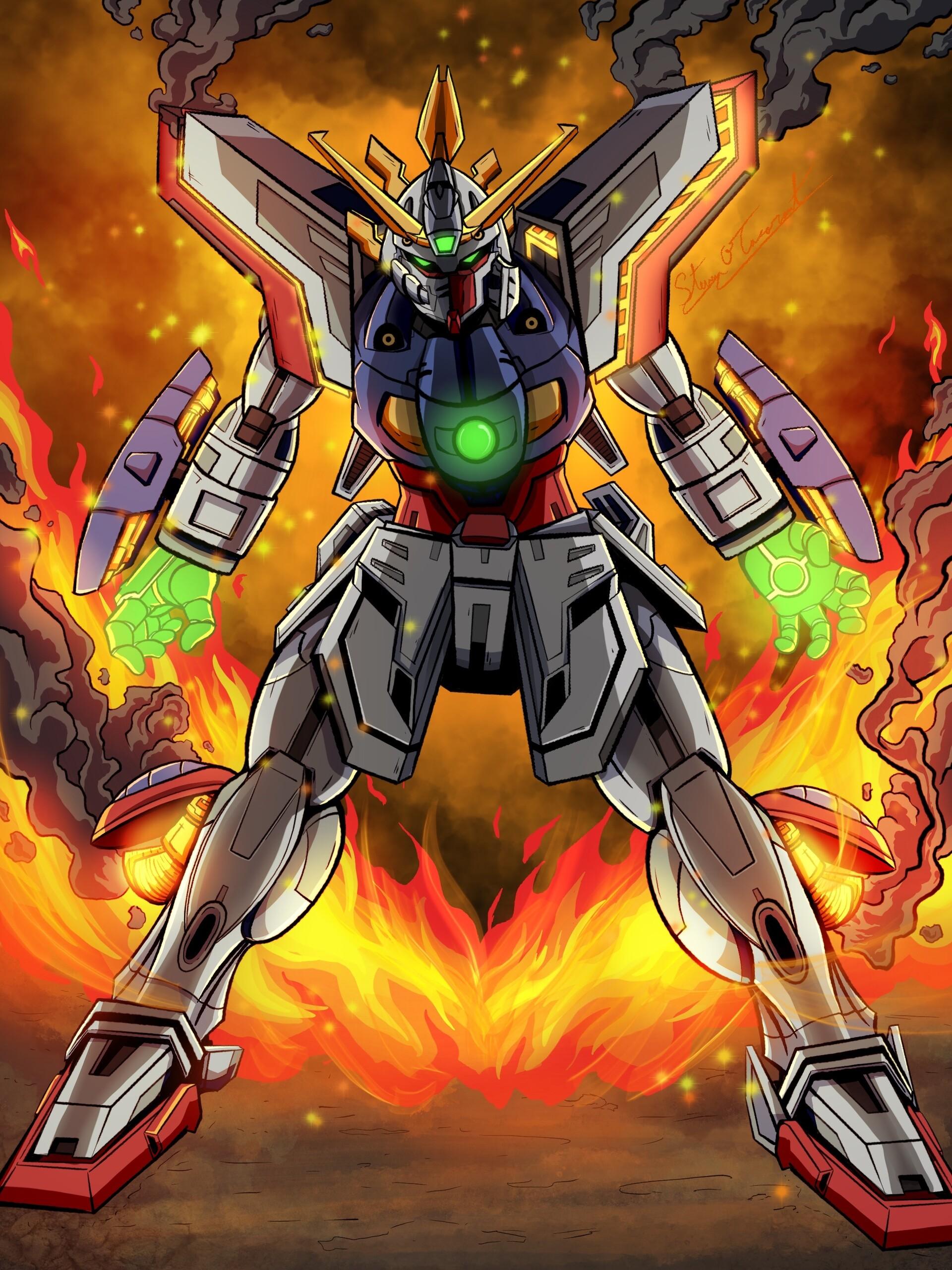 God Gundam Wallpapers - Top Free God Gundam Backgrounds - WallpaperAccess