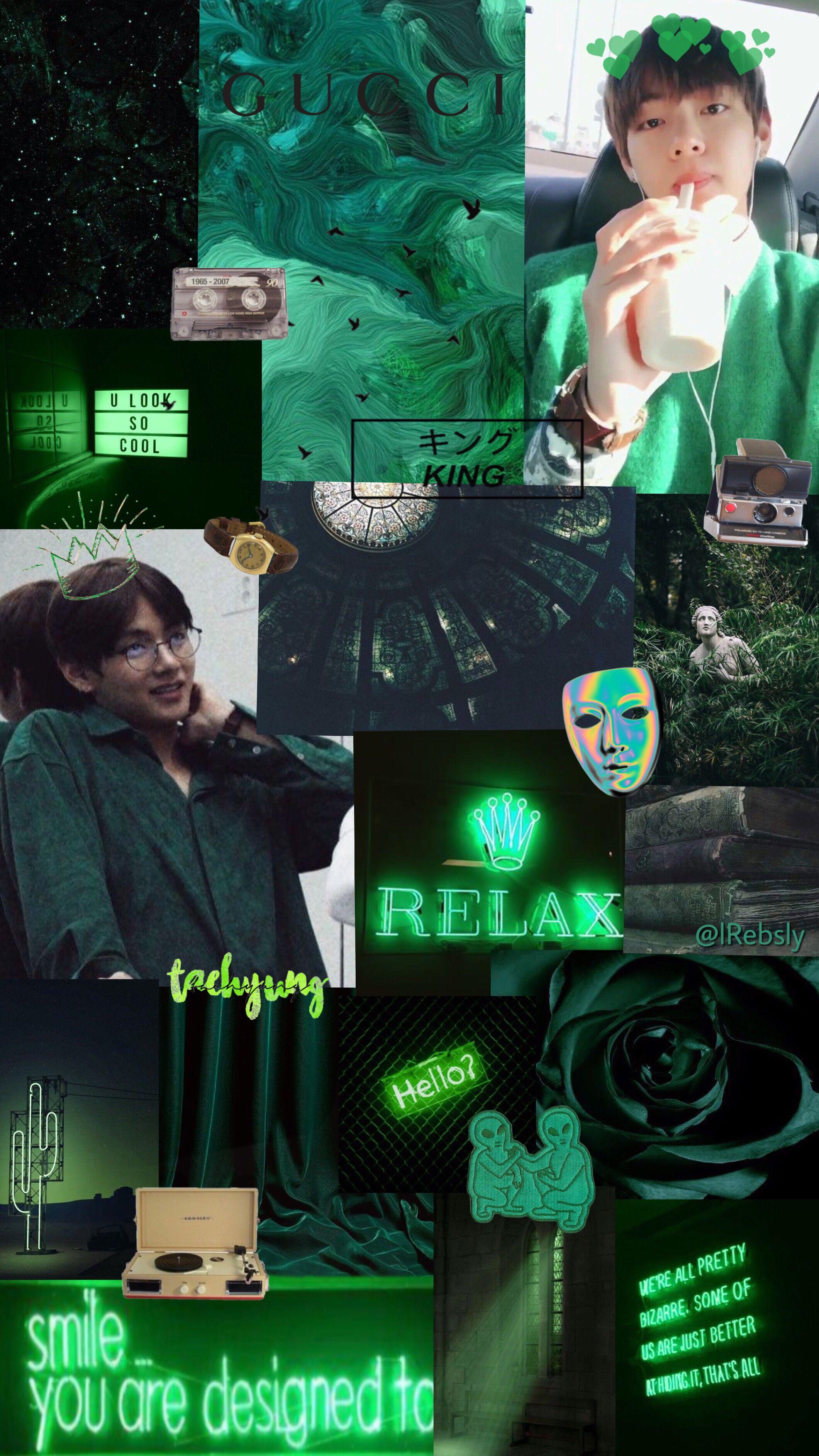 Bts Green Wallpapers - Top Free Bts Green Backgrounds - WallpaperAccess