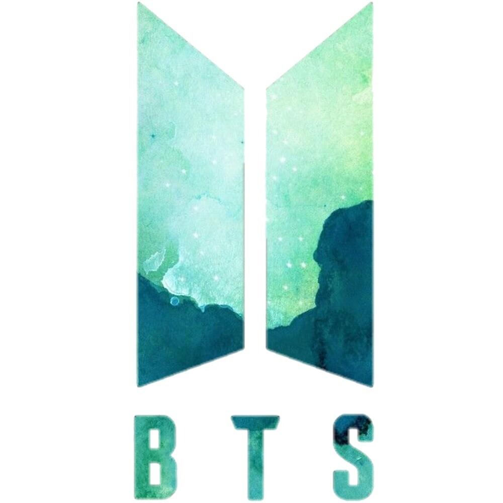 1000x1000 Green BTS Logo Sticker