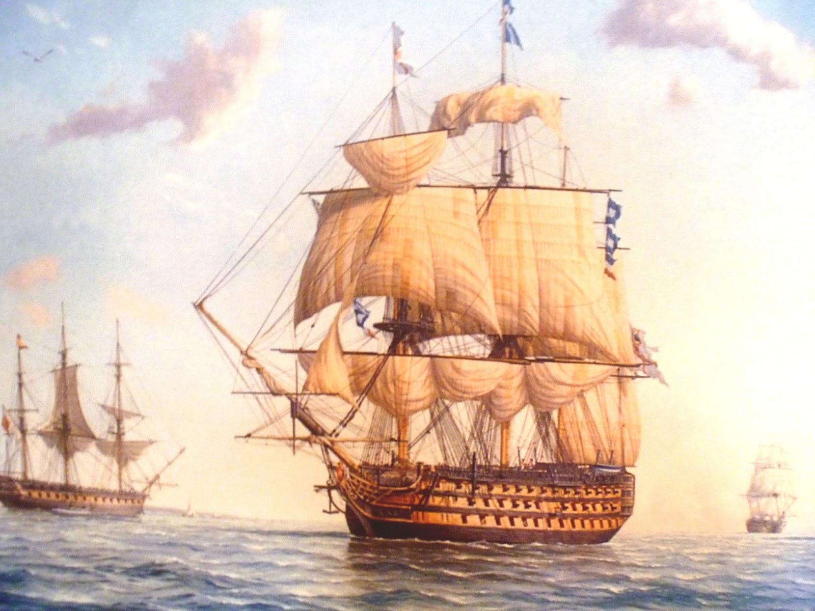 Разящий значение. Линейный корабль «Виктори». Ушакова. HMS Victory 1765 картины.