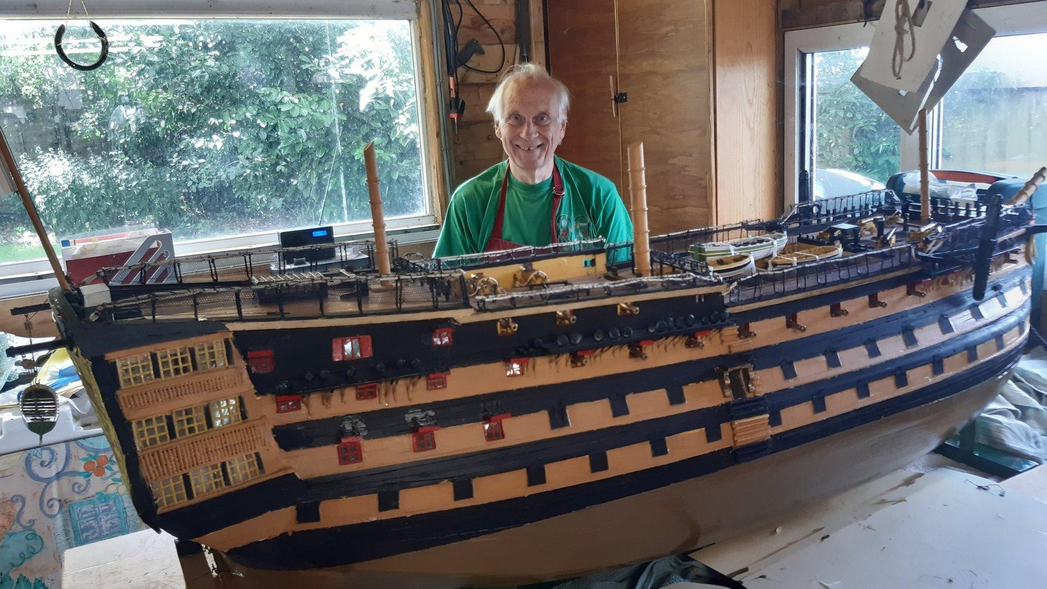 2048x1152 Man completes HMS Victory replica after 50 years
