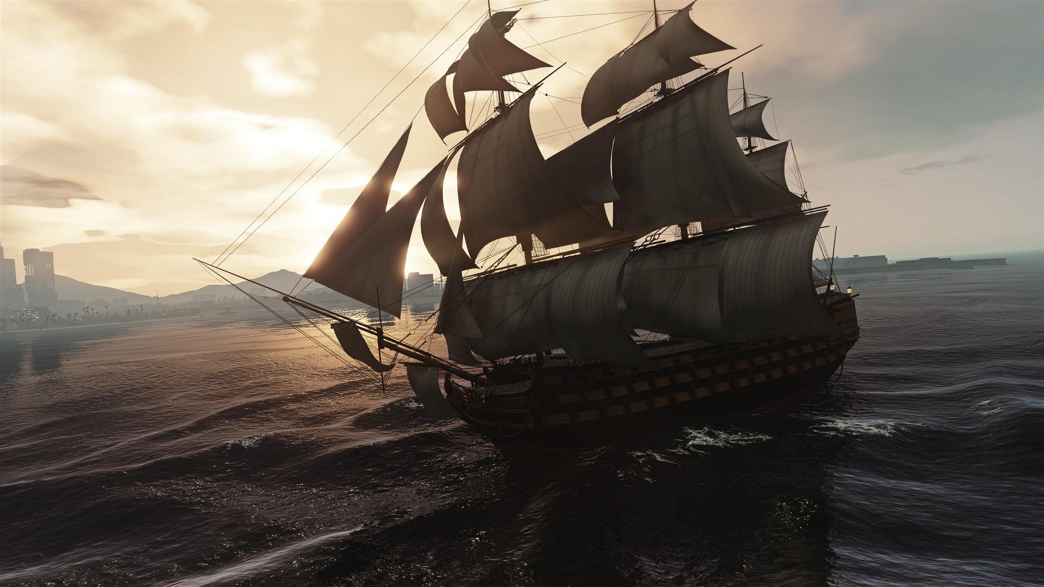 2048x1152 HMS Victory [Add On / Replace]