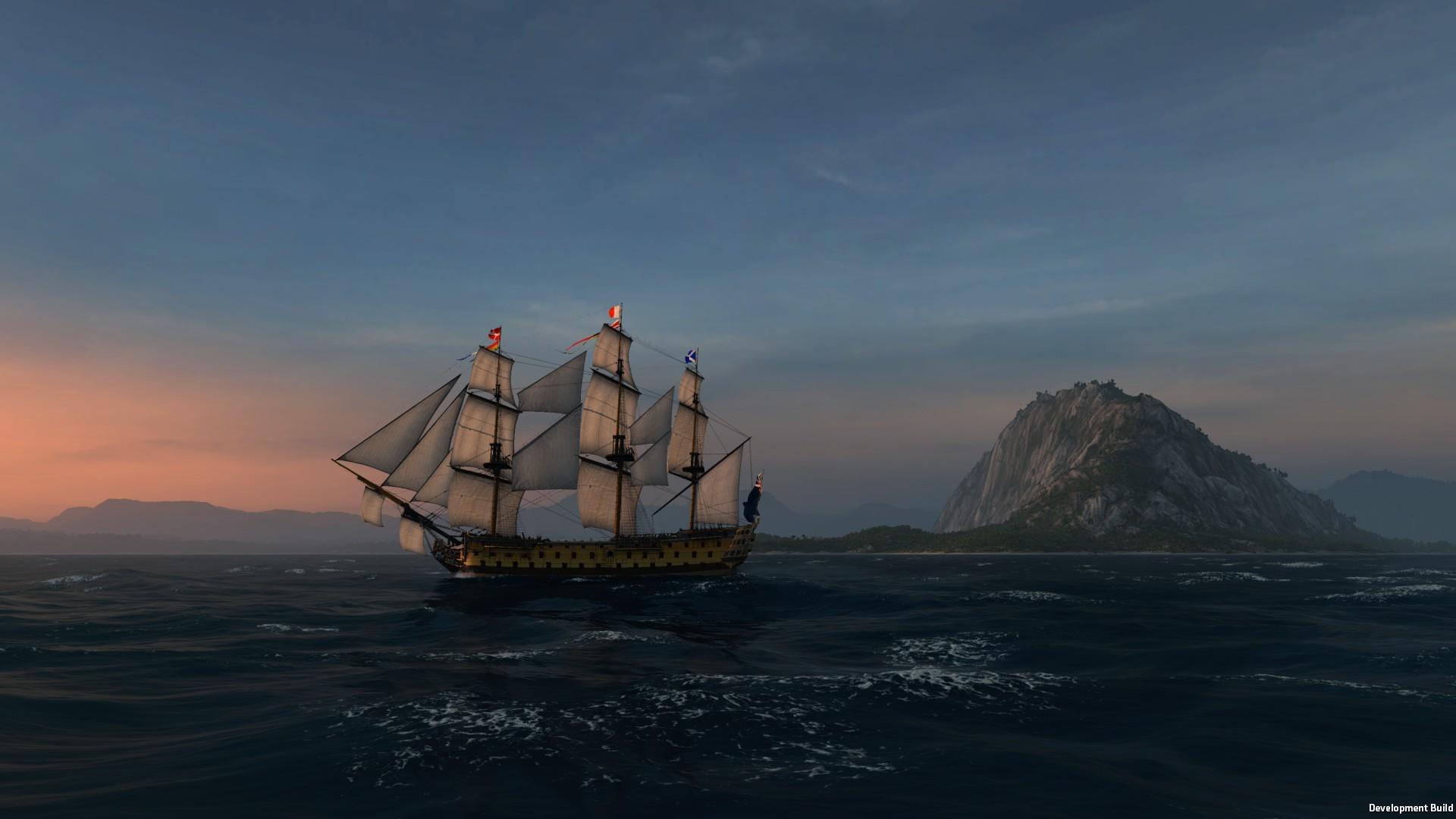 1920x1080 Naval Action: HMS Victory 1765