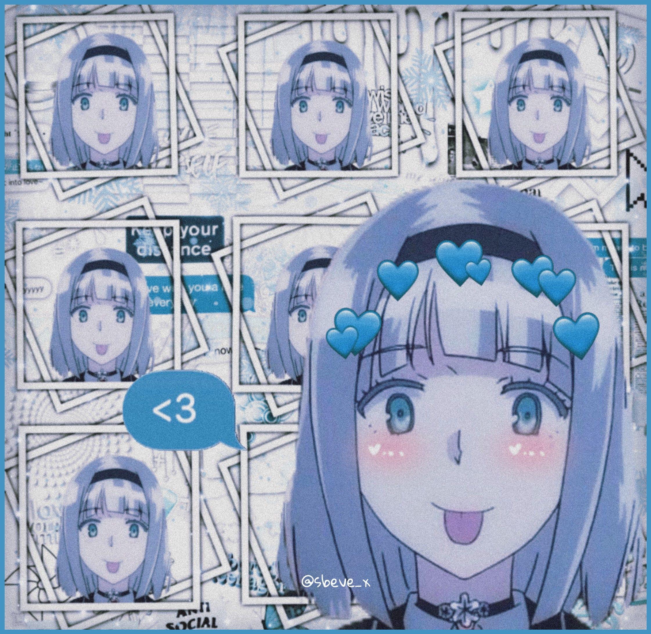 2243x2185 ideas de Anna Sempai en 2022. personajes de anime, arte de anime, chica anime