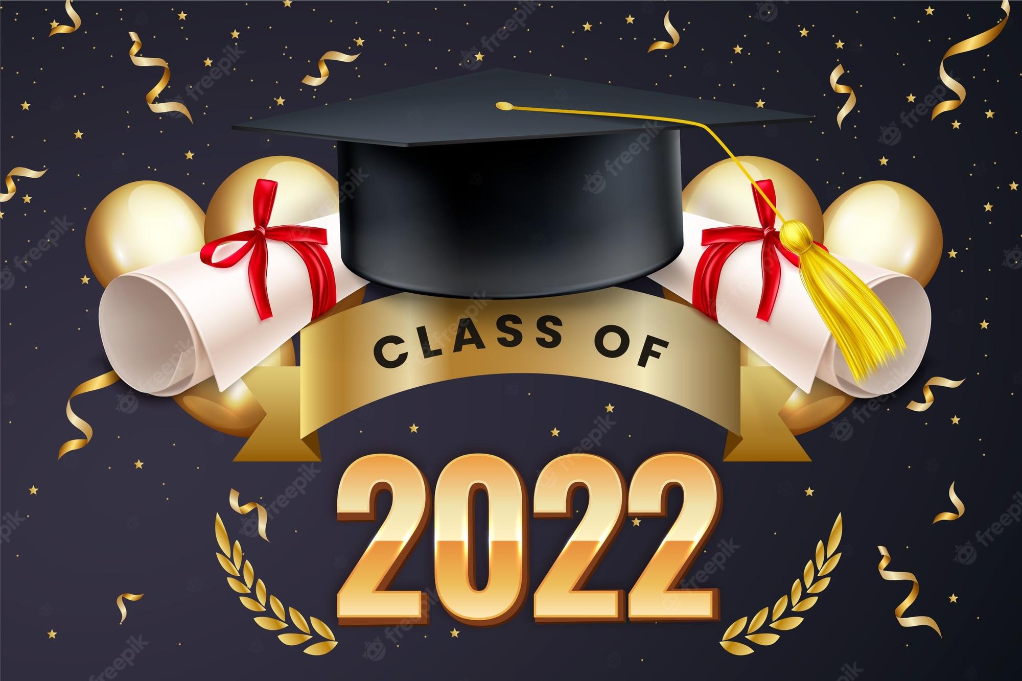 Free Vector  Gradient class of 2022 background