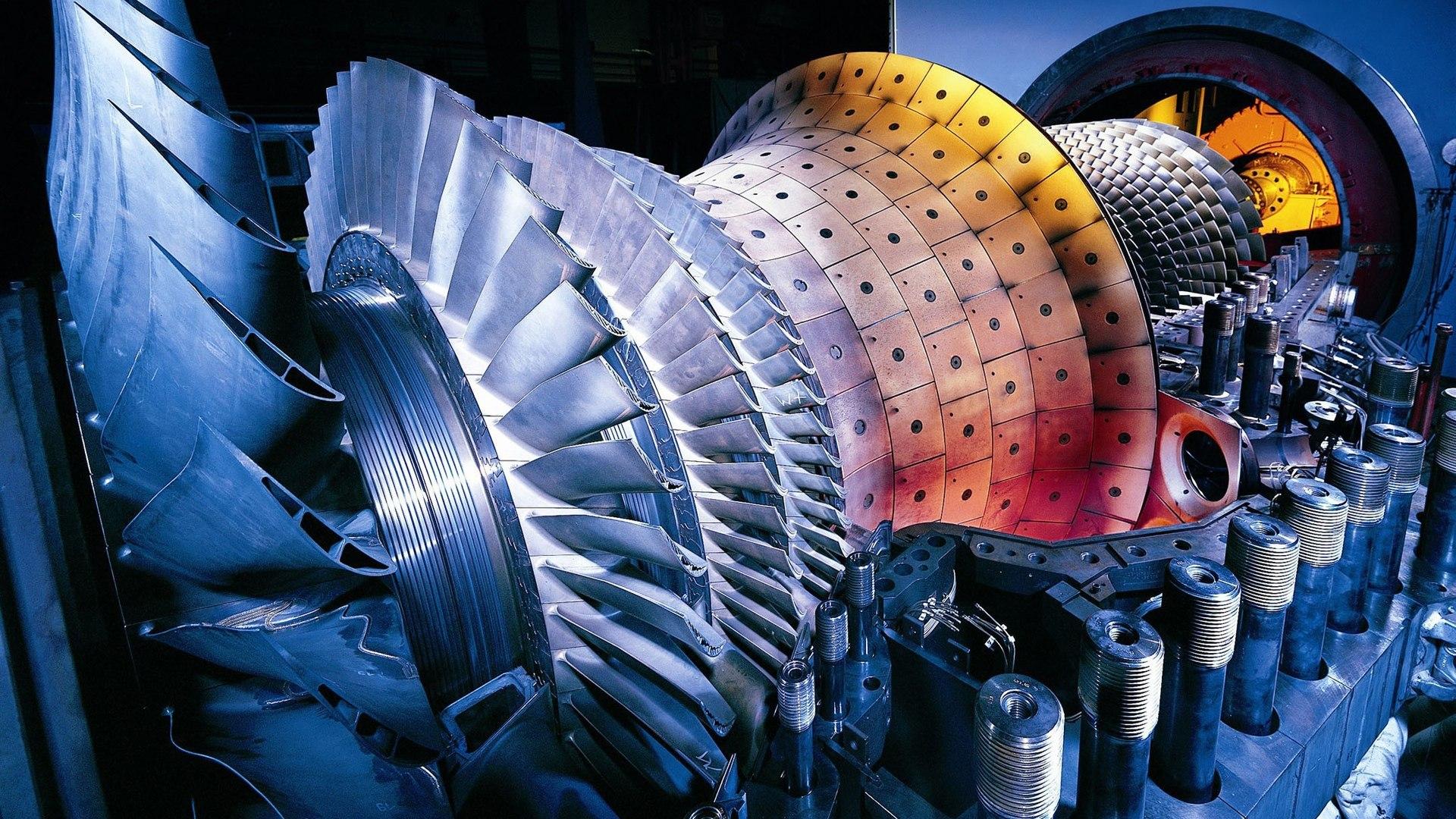 1920x1080 The gas turbine power plant Desktop wallpaper 1920x1080