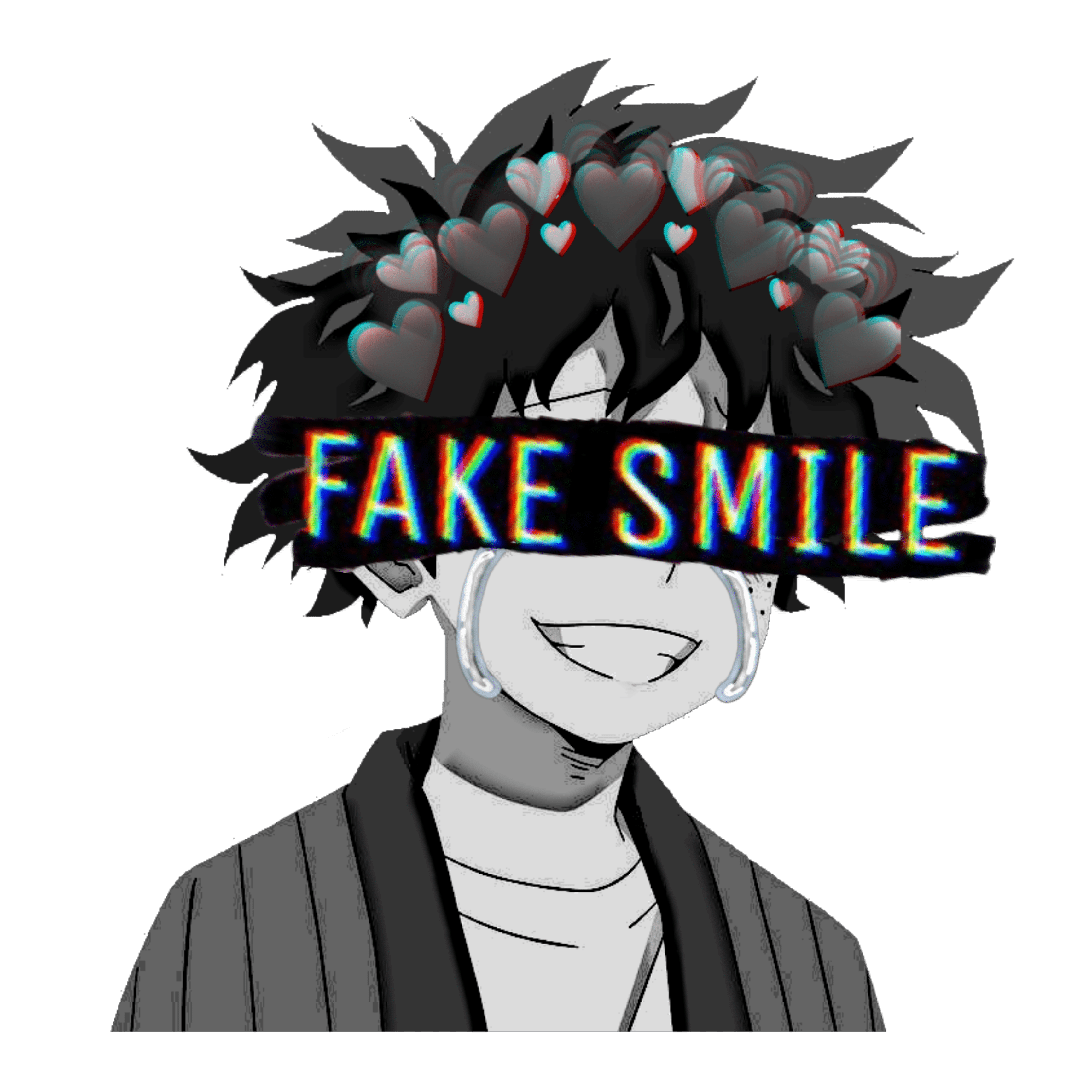 Fake smile anime boy HD wallpapers  Pxfuel