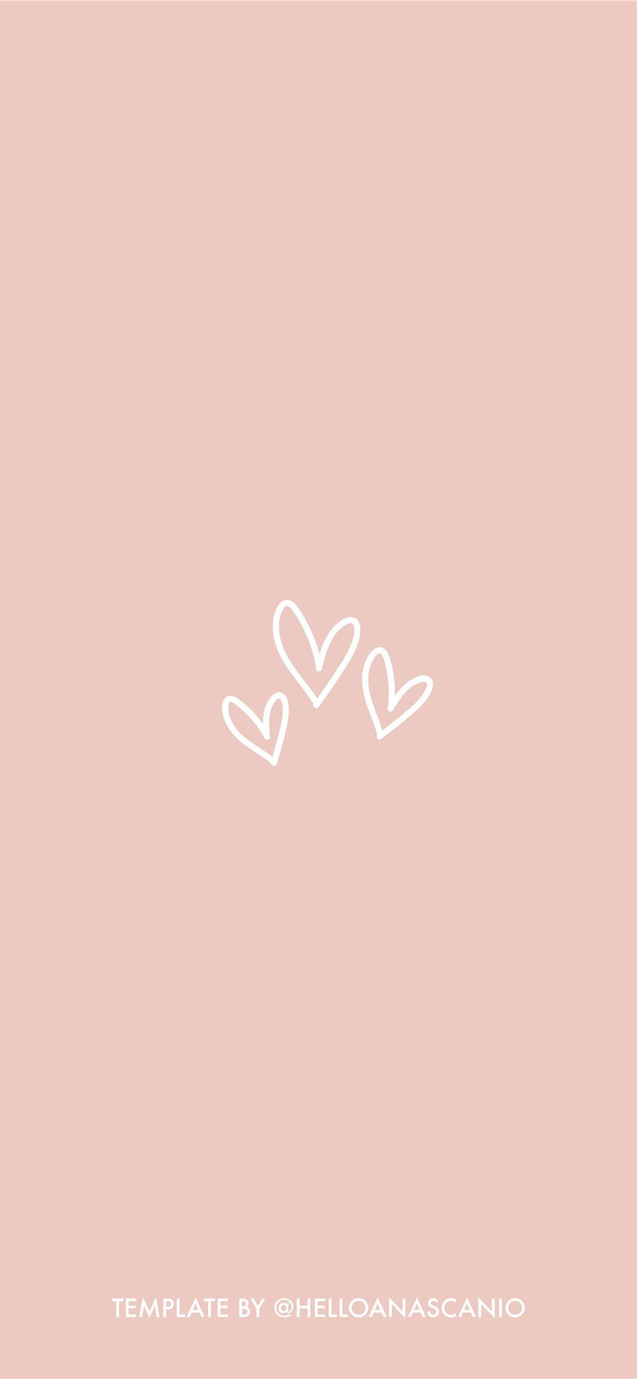 1242x2688 Love hearts template for Instagram Highlights Stor. iPhone Wallpaper Free Download