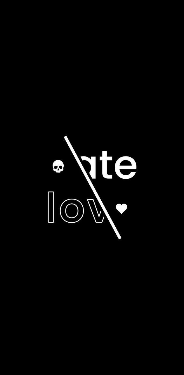 630x1280 Love or Hate wallpaper
