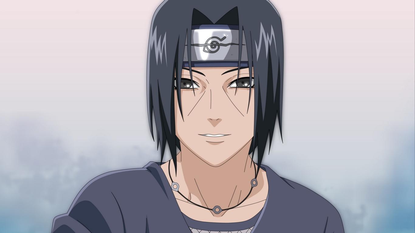 1366x768 Wallpaper Naruto, Itachi Uchiha, Nukenin