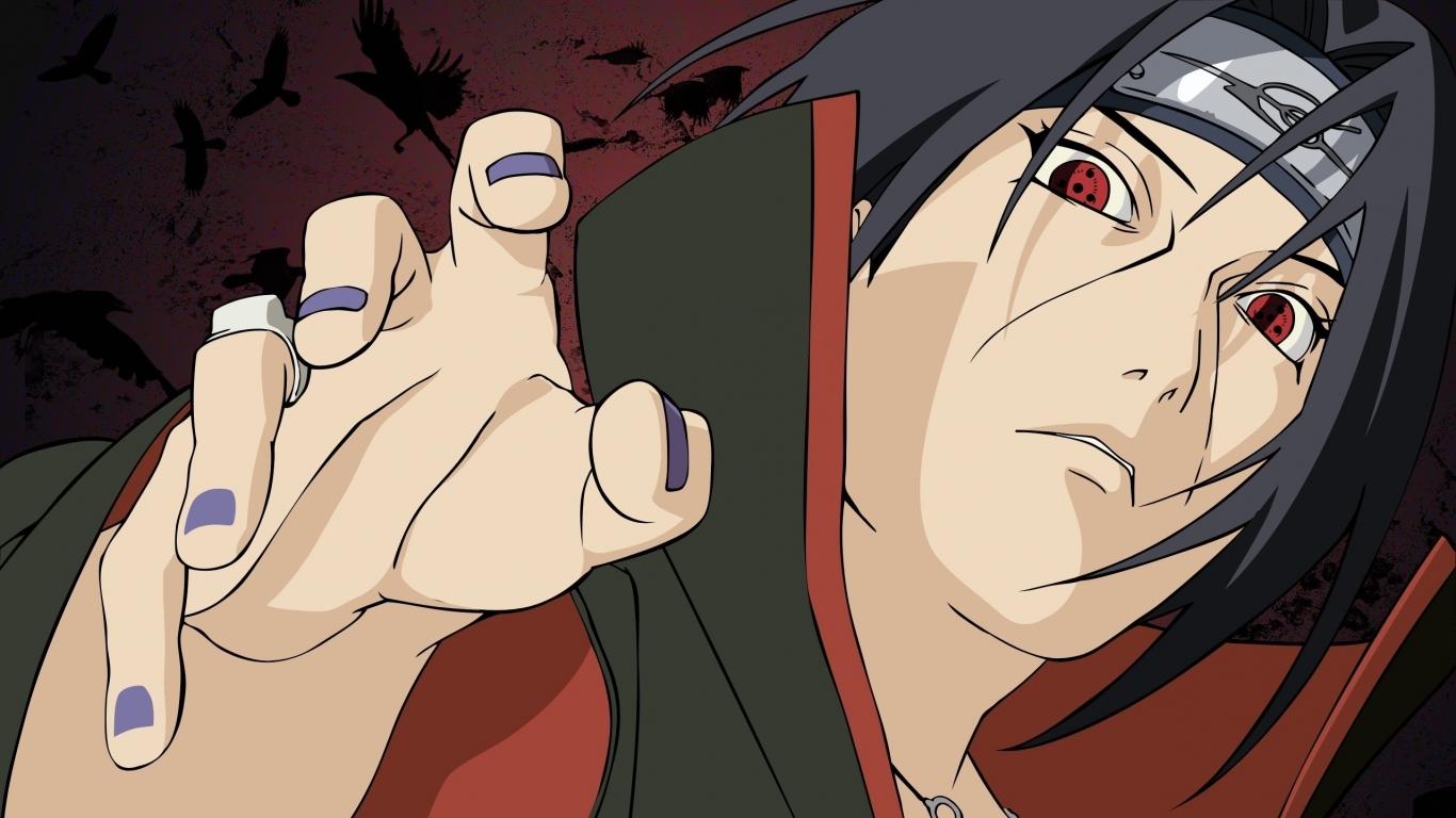 1366x768 Download Uchiha Itachi, Uchiha, Itachi Wallpaper in 1366x768 Resolution