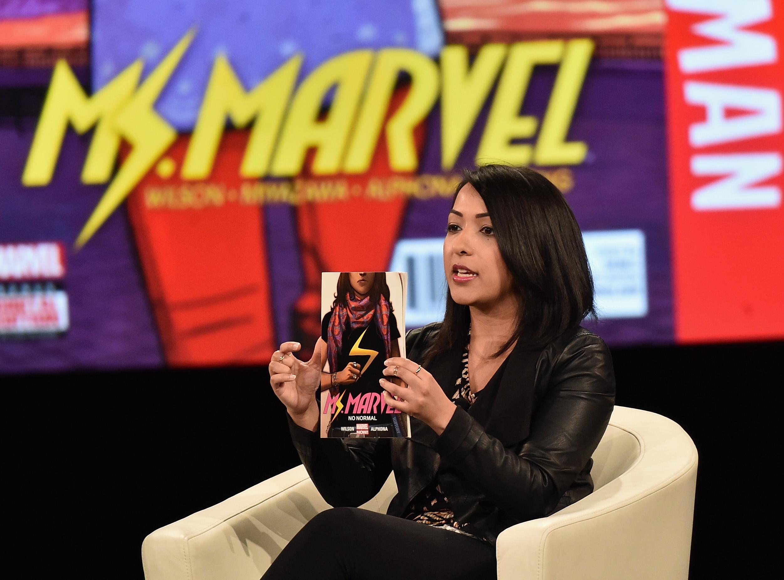 2502x1852 Who is Iman Vellani? 'Ms. Marvel' Casts First Muslim Superhero Kamala Khan