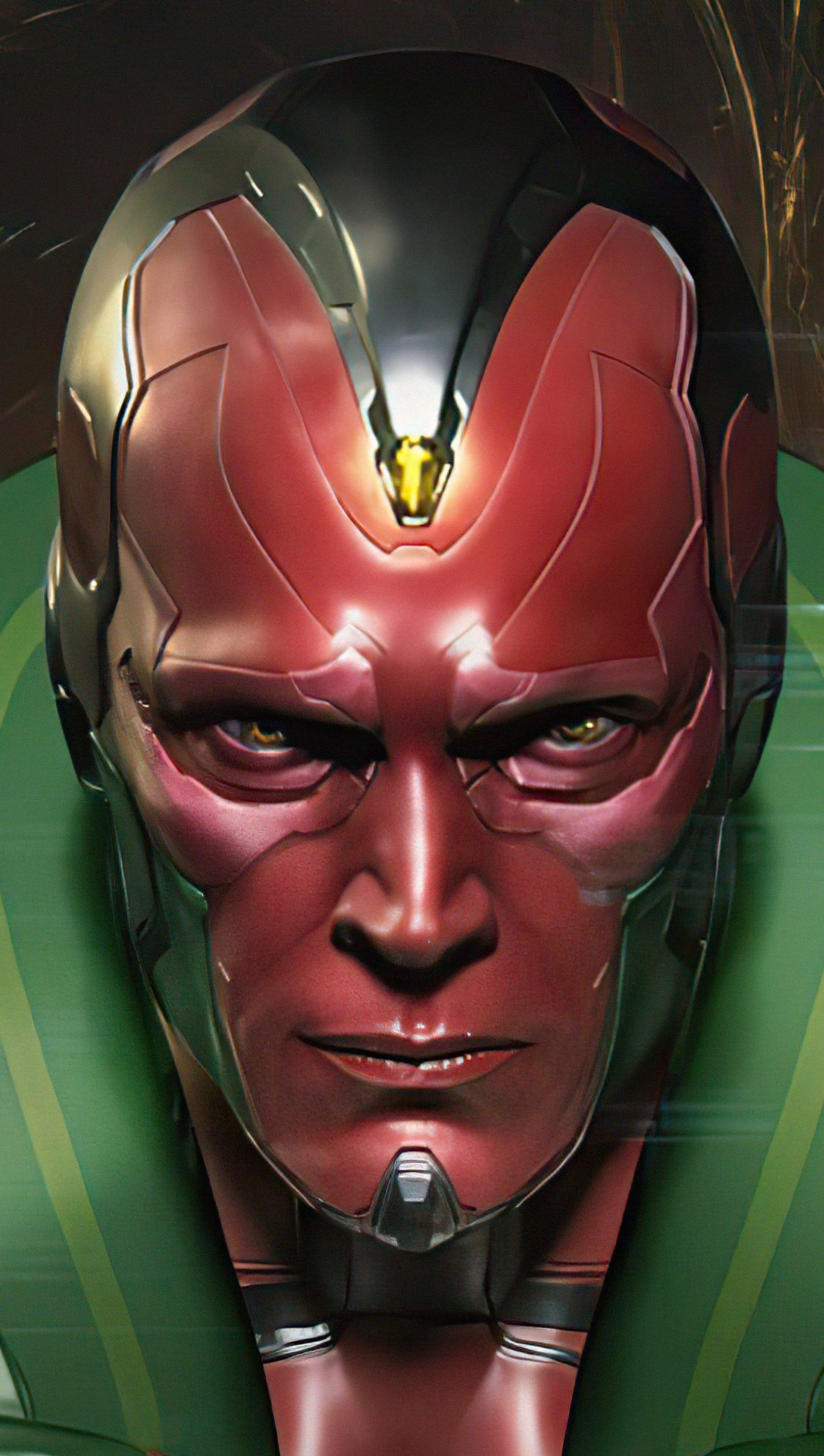 1630x2880 Vision from Wandavision Wallpaper 5k Ultra HD