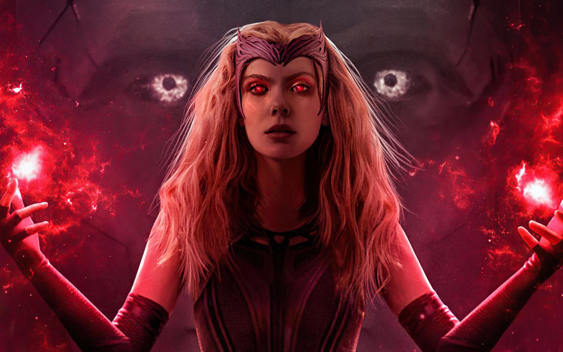 1920x1200 Wallpaper 4k Scarlet Witch Aka Wanda Vision 4k Wallpaper