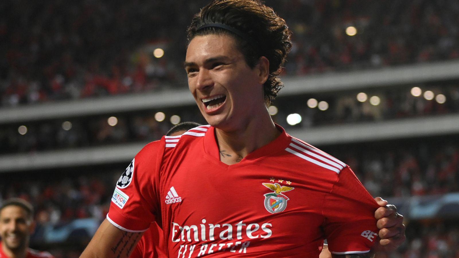 1600x900 Darwin Nunez: West Ham hoping to complete move for Benfica striker