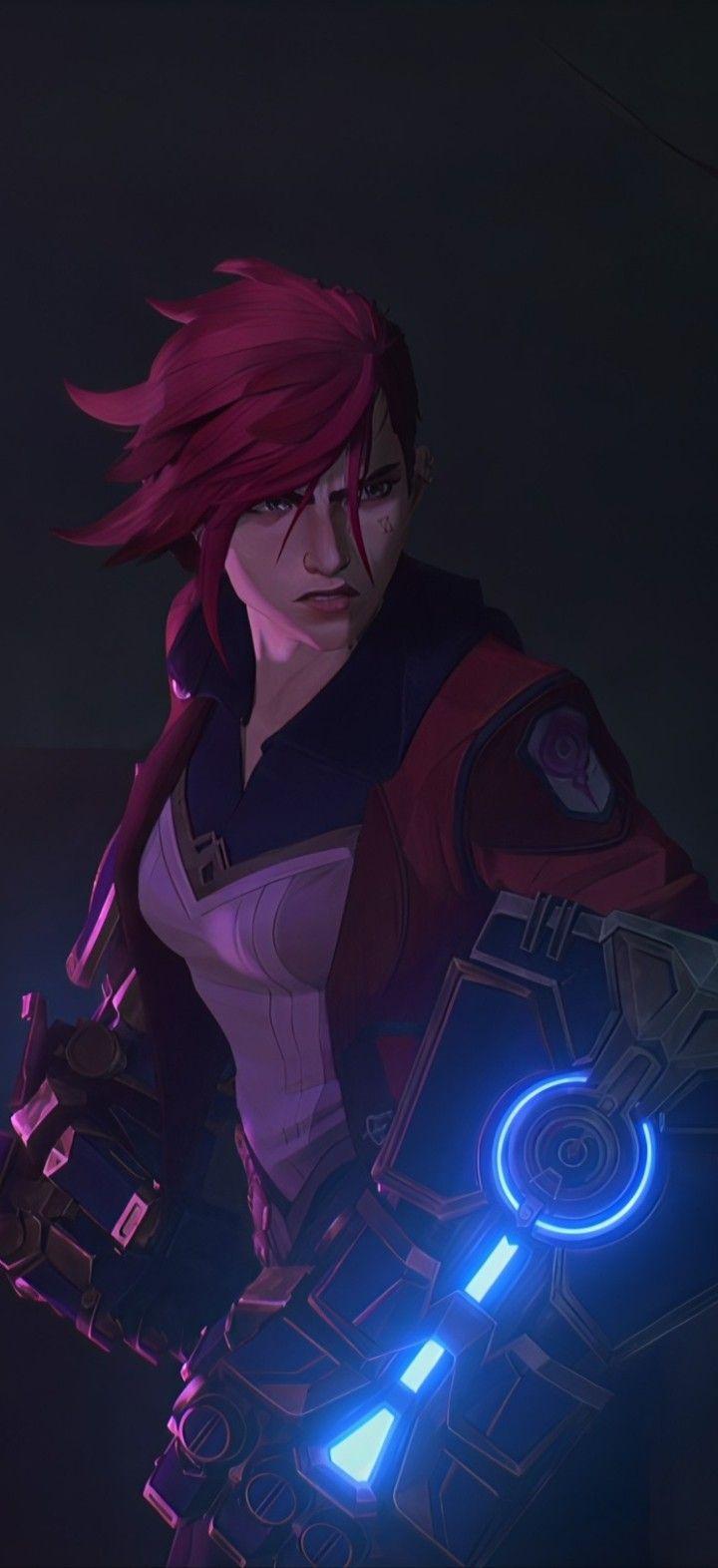 720x1572 Arcane Vi. Vi league of legends, Jinx league of legends, League of legends characters