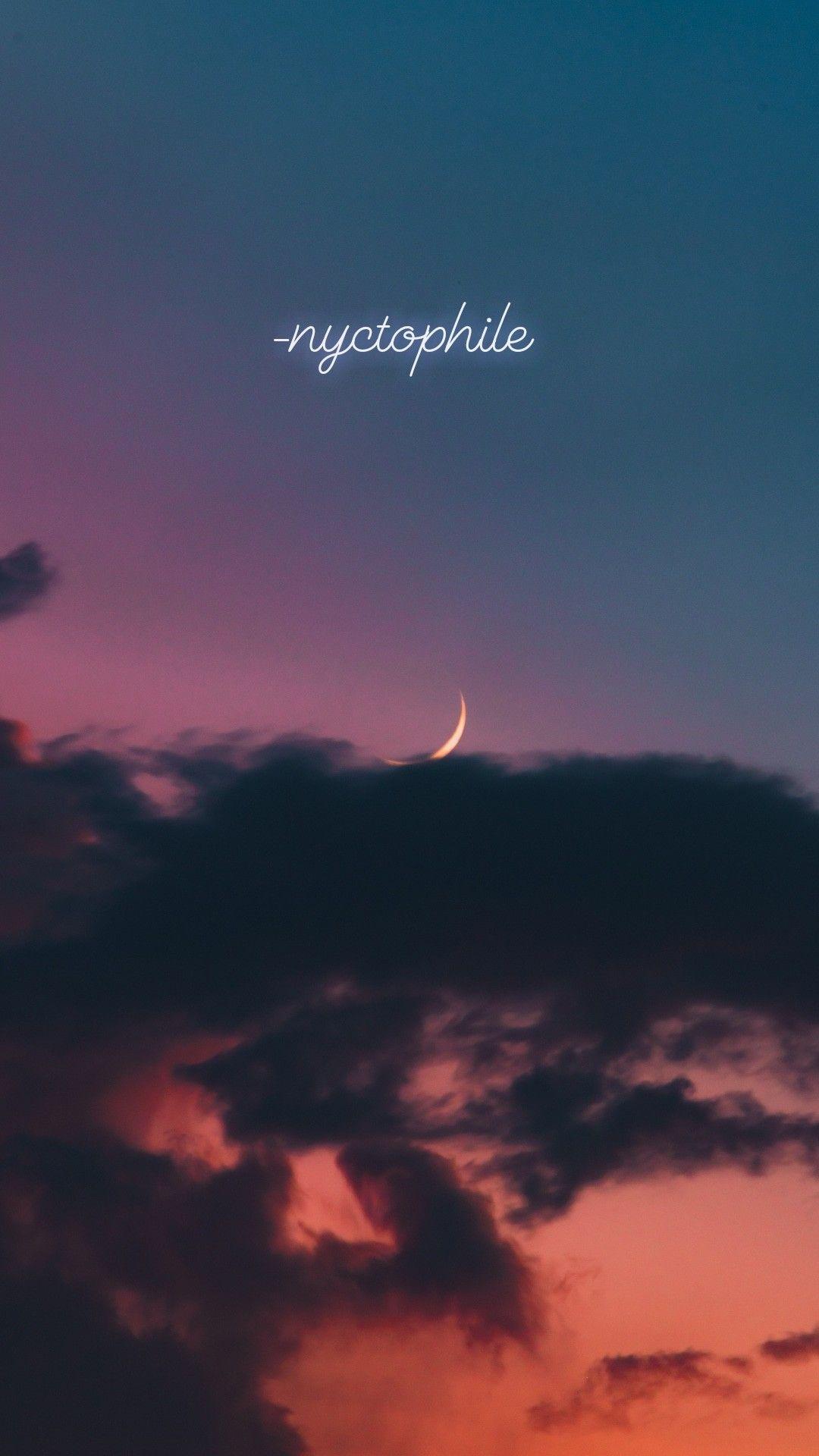 1080x1920 Aesthetic Evening. Wallpaper, Lockscreen screenshot, Lockscreen