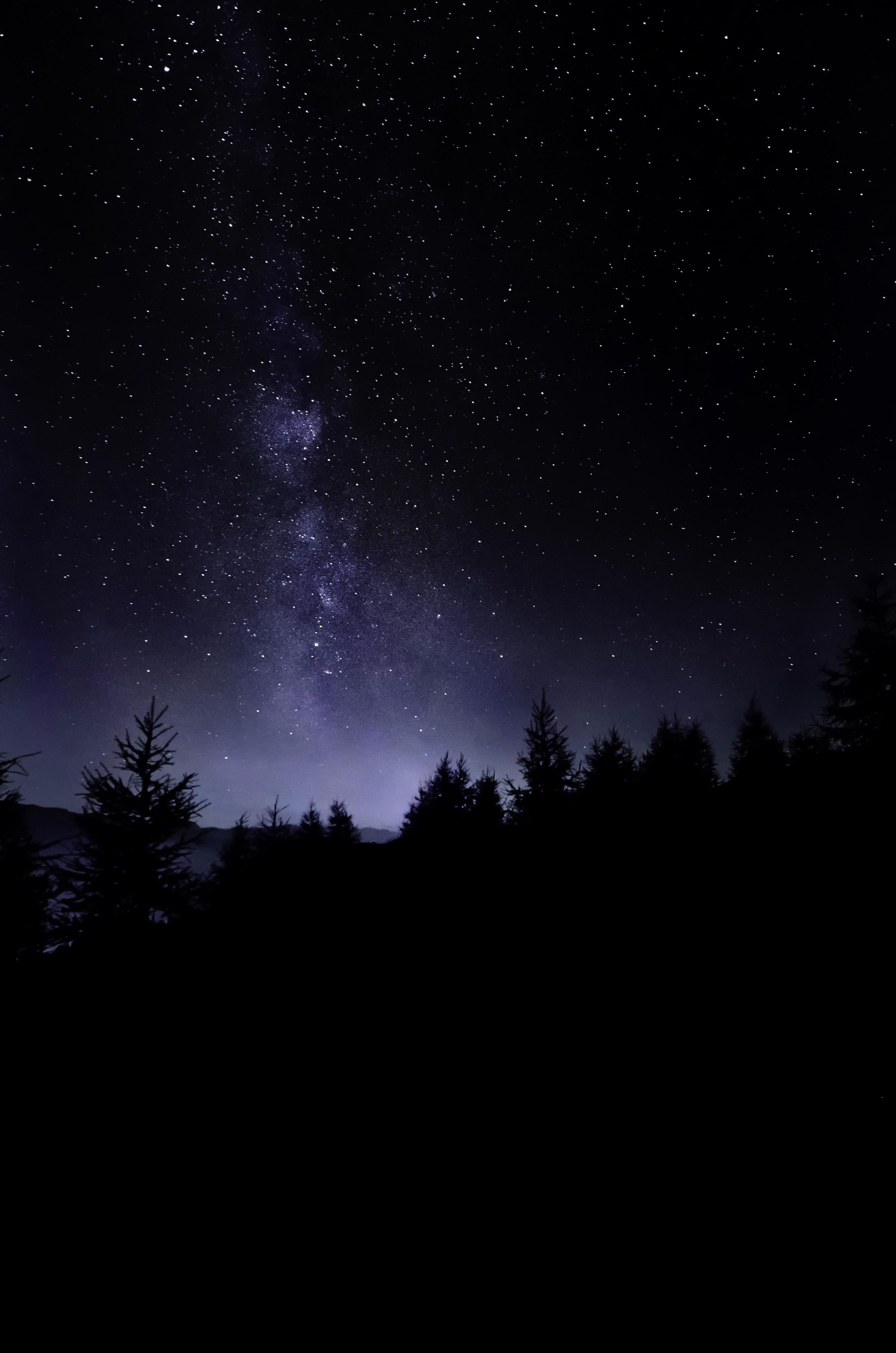 3264x4928 night time wallpaper, sky, nature, black, darkness, atmospheric phenomenon