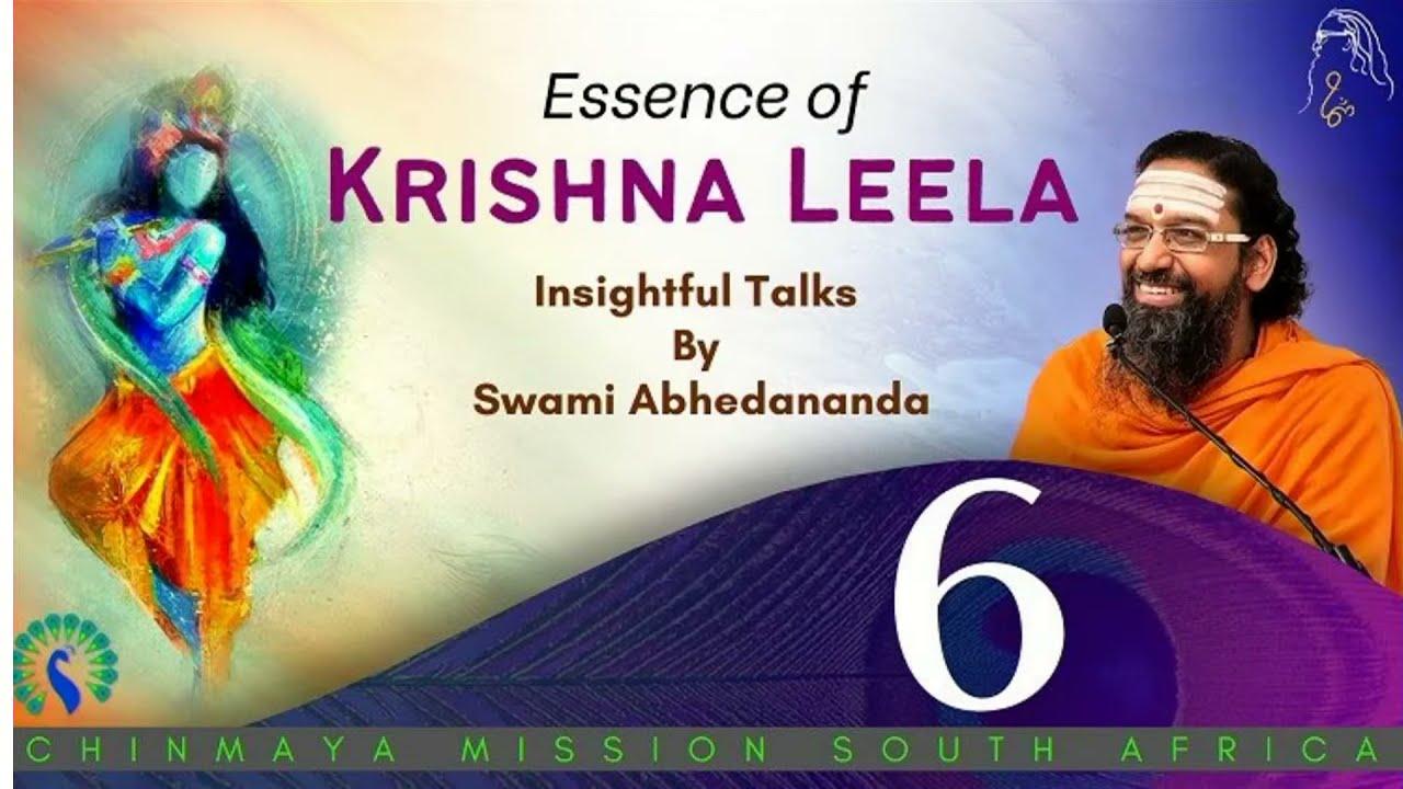 1280x720 KrishnaLeela. DAY 6. Swami Abhedananda. Chinmaya Mission SA. #Krishna