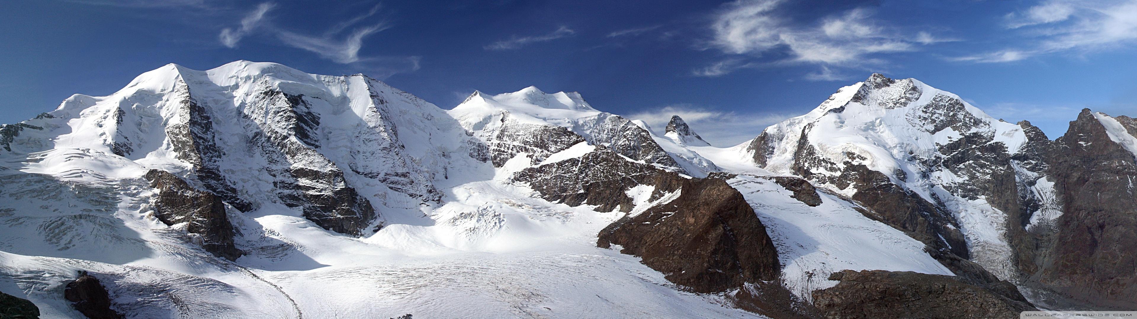3840x1080 Free download Mountain Peaks Panorama Ultra HD Desktop Background Wallpaper for [3840x1080] for your Desktop, Mobile & Tablet. Explore 7680 X 1080 Wallpaper x 1080 Wallpaper, 7680 X 4320 Wallpaper, 7680 x 1440 Wallpaper