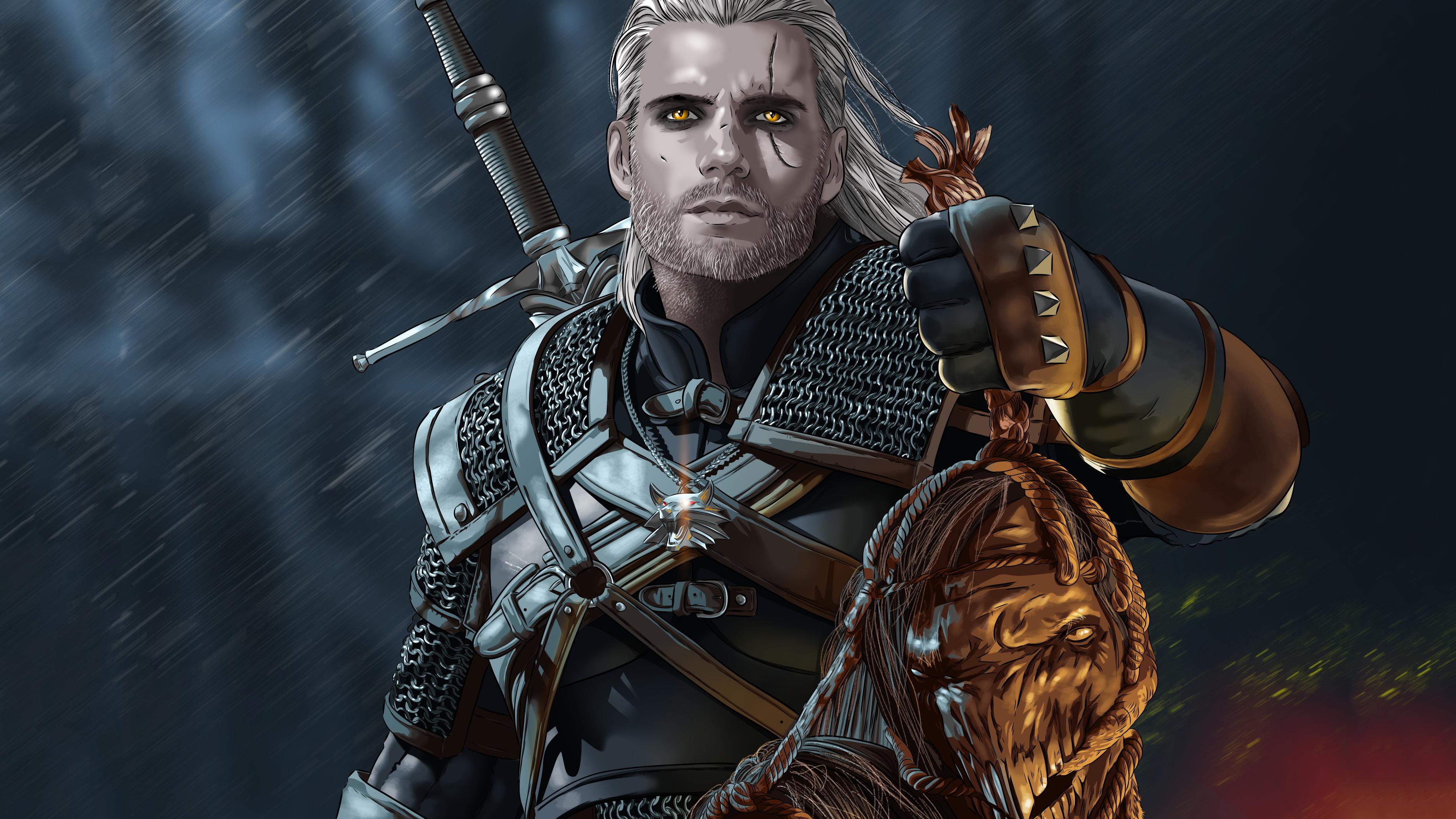 3759x2114 Henry Cavill As Geralt Of Rivia Laptop Full HD 1080P HD 4k Wallpaper, Image, Background, Photo and Picture