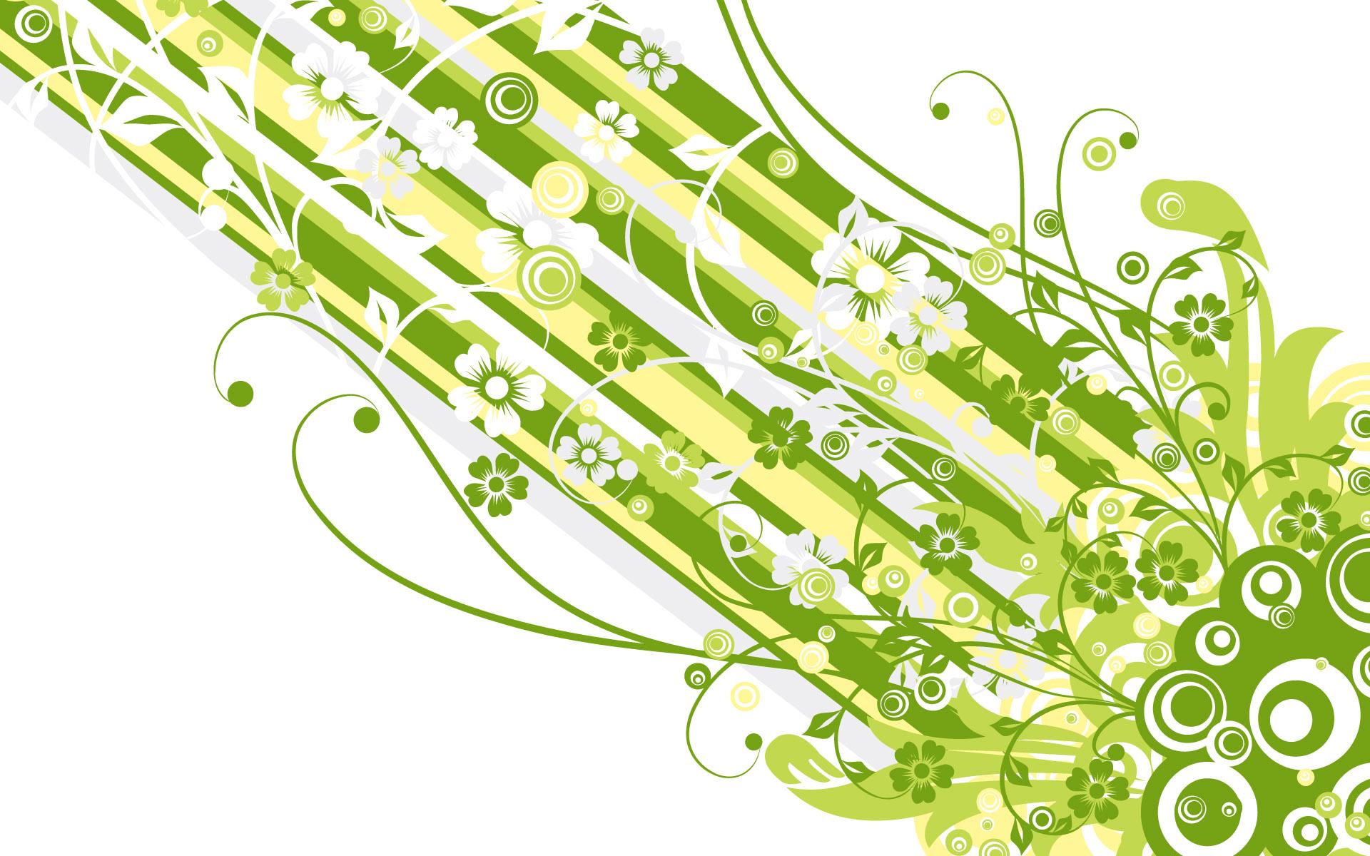 1920x1200 Green Vector Design