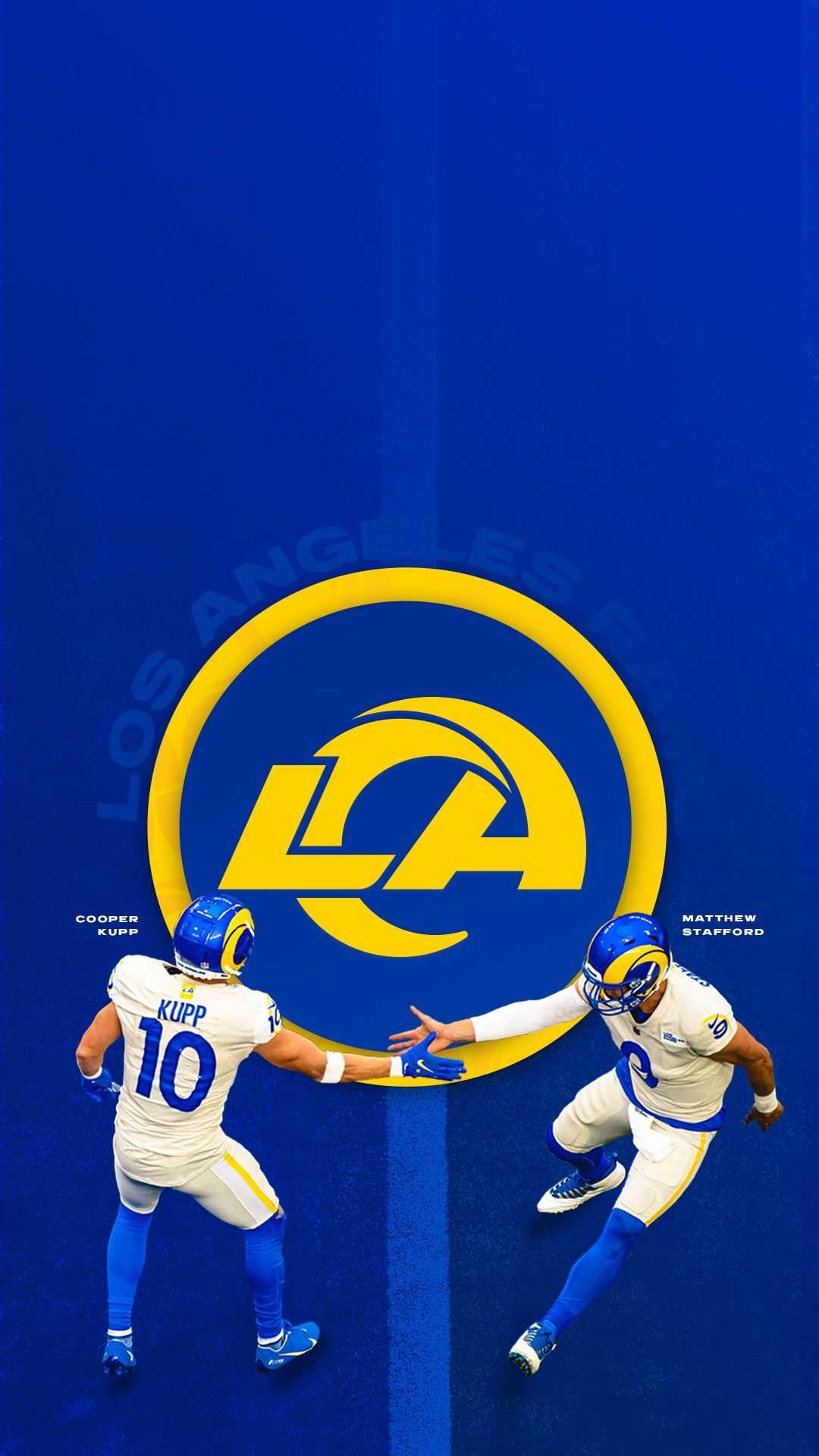 1080x1920 Cooper Kupp And Stafford Wallpaper