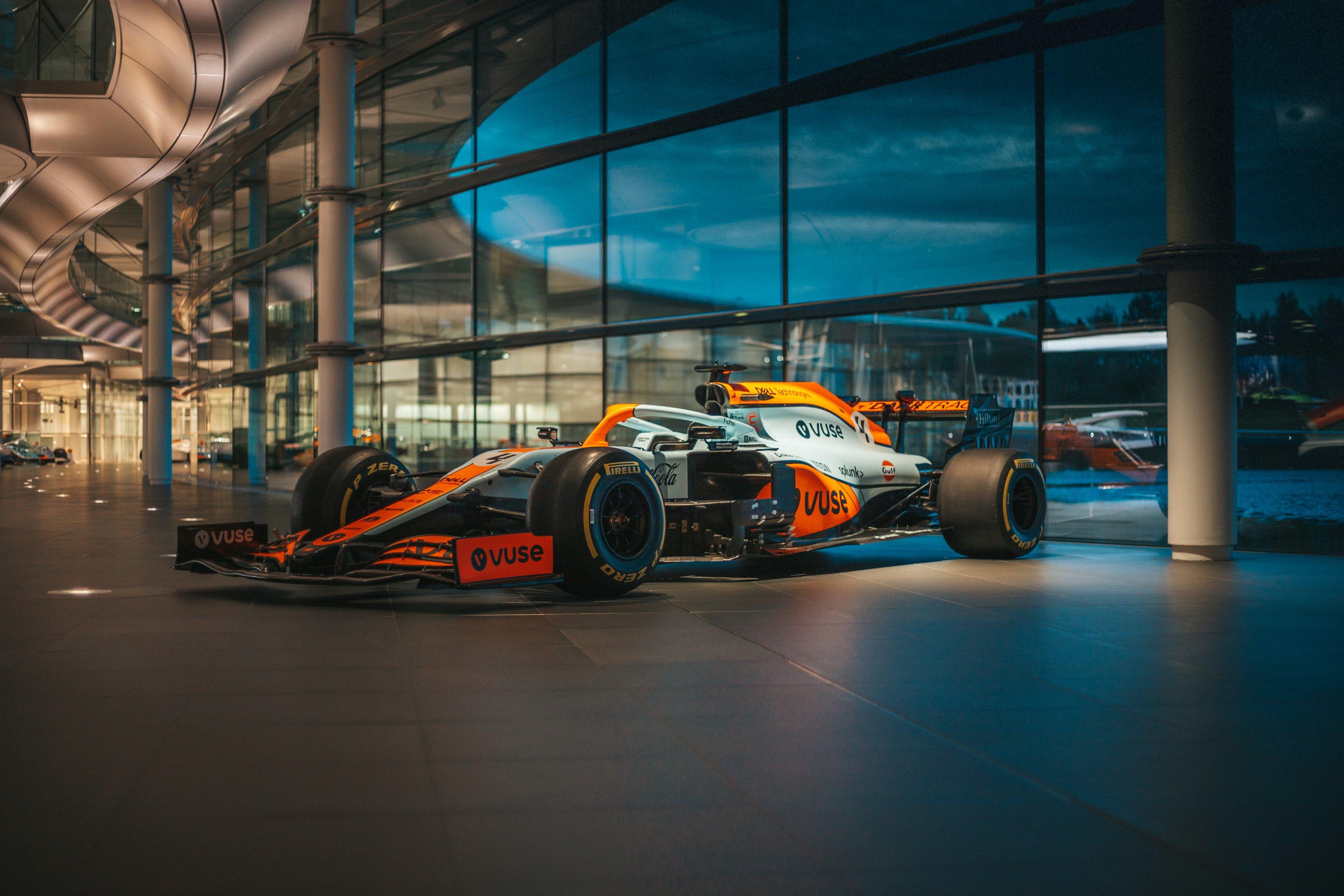 McLaren to run oneoff Gulf Oil livery at 2021 Monaco GP  Autocar India