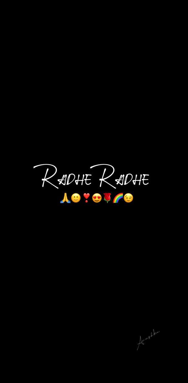 630x1280 Radhe Radhe wallpaper