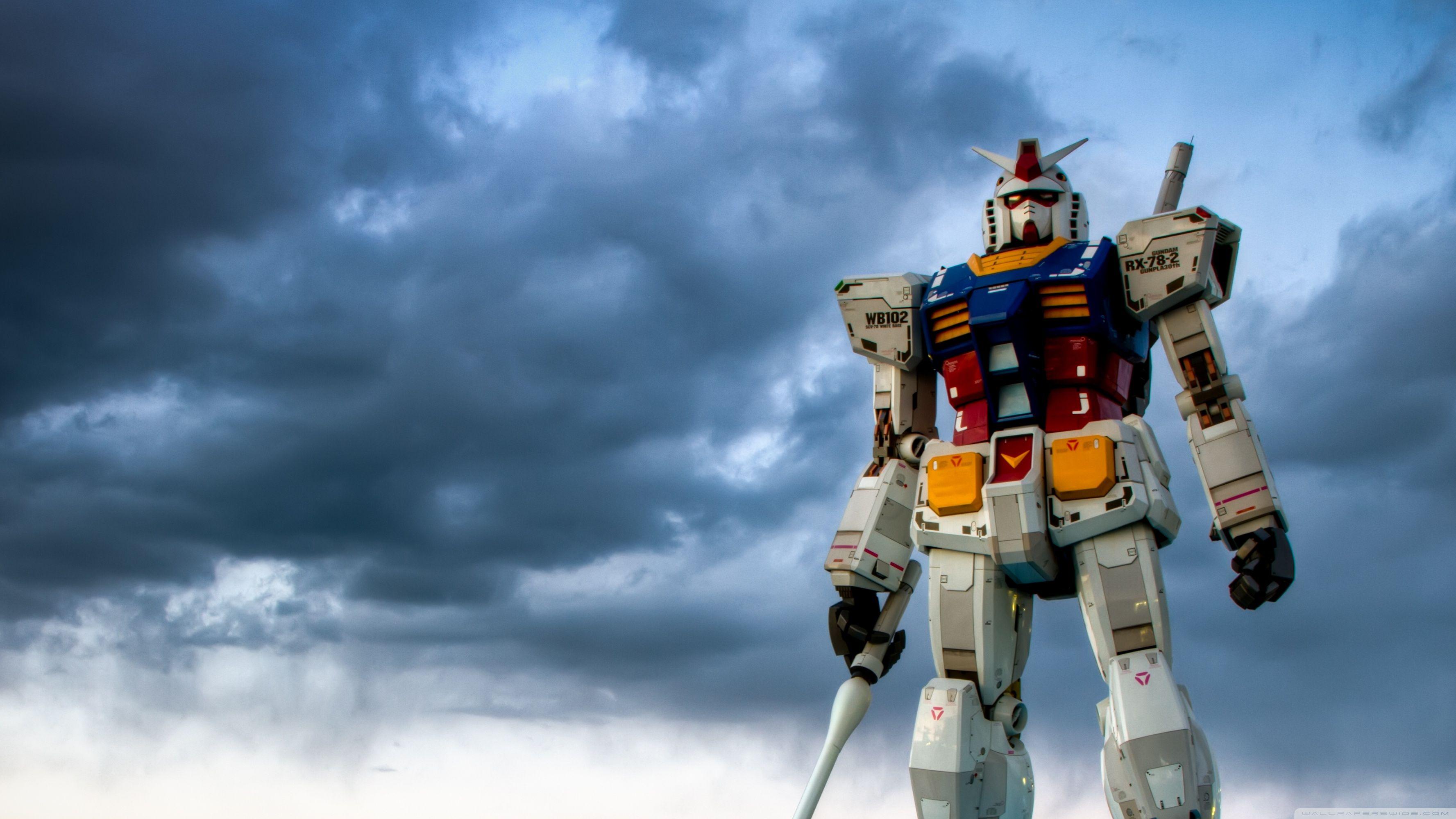 3554x1999 Gundam Wallpaper