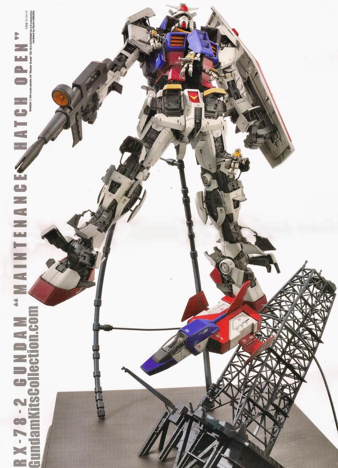 1157x1600 MG 1 100 RX 78 2 Gundam Ver.3.0 Open Hatch Wallpaper Poster Image Kits Collection News And Reviews