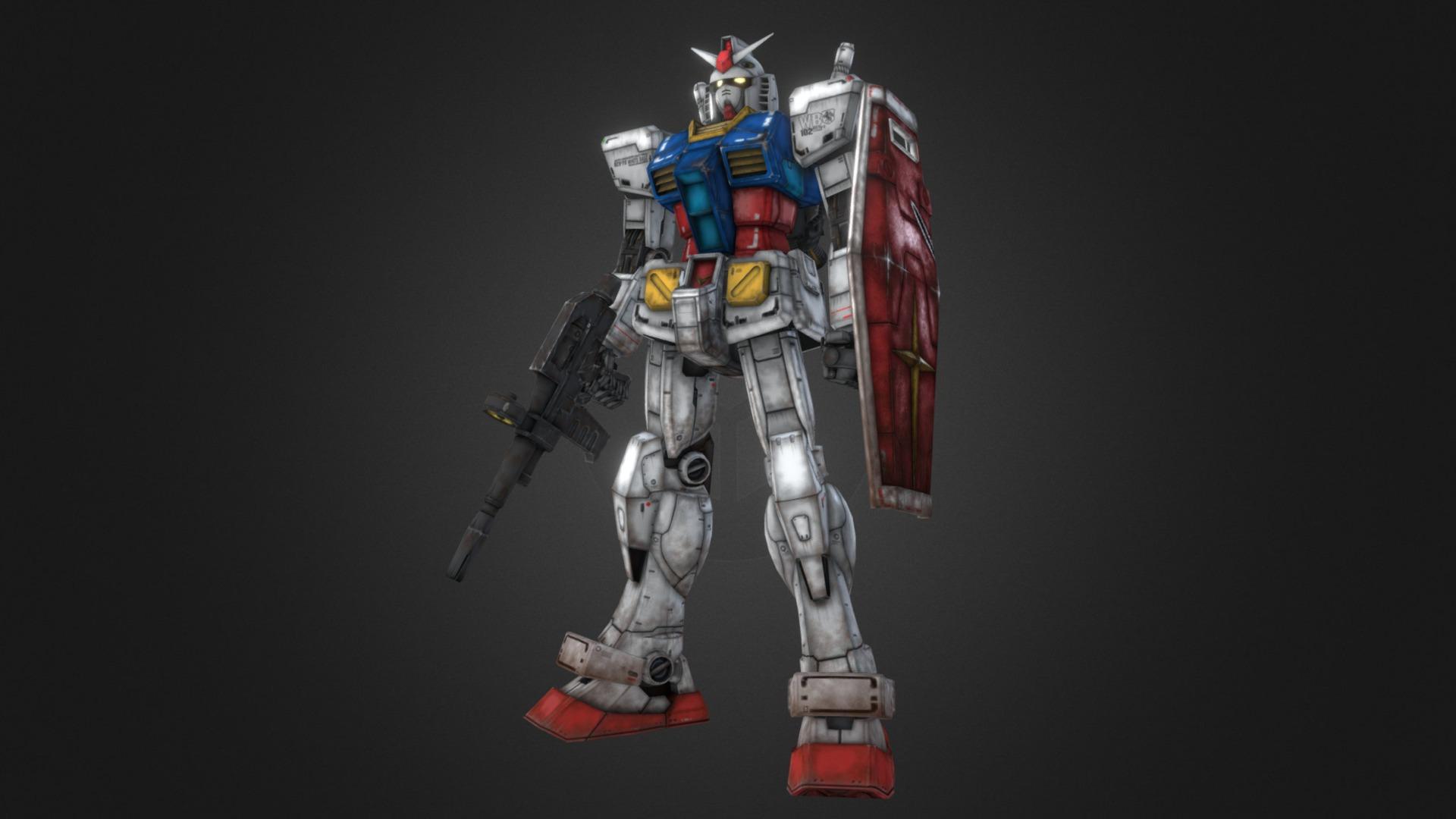 1920x1080 Gundam Rx 78 2 Model By Vito Bellomo [2e11b20]