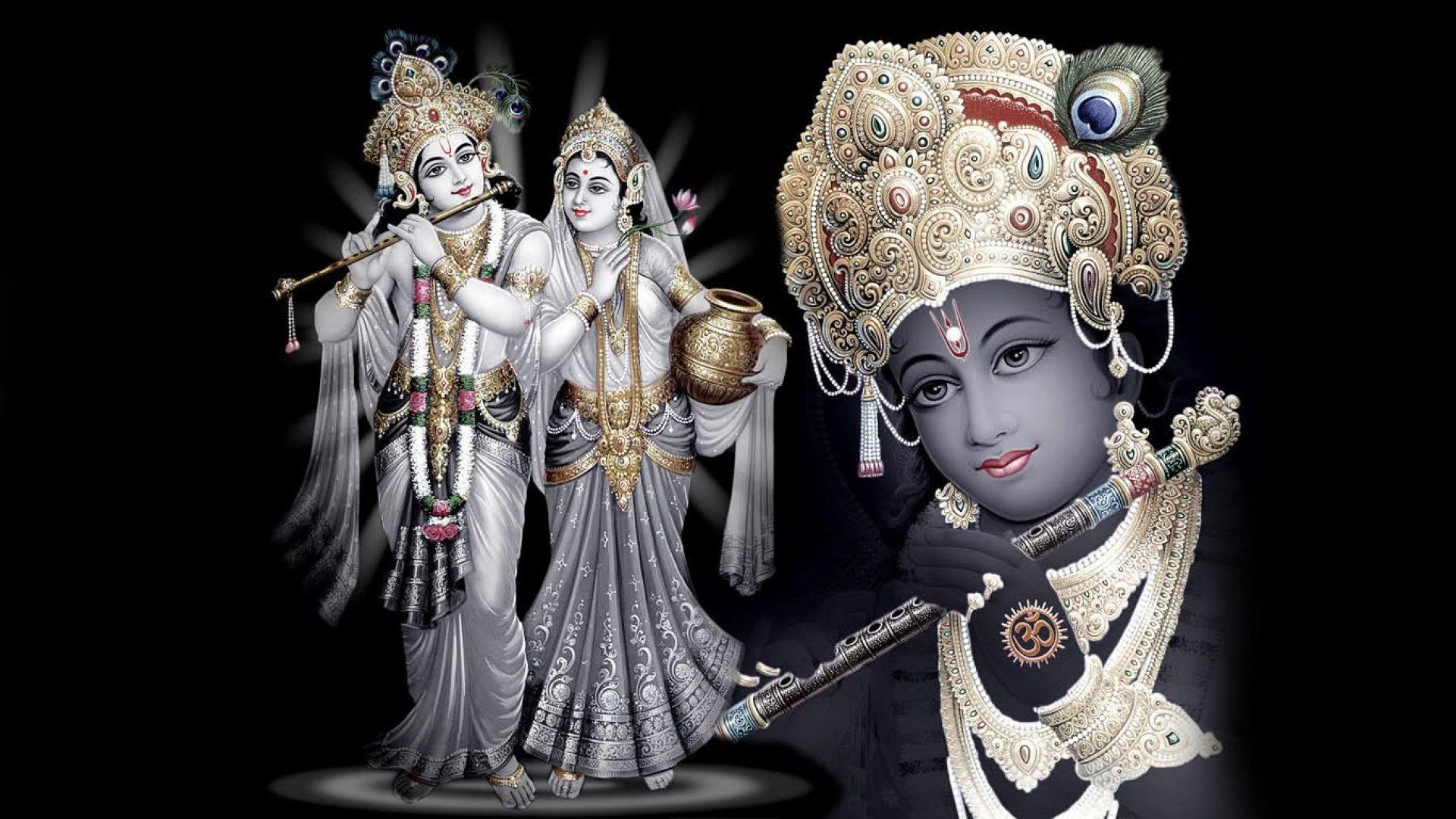 1920x1080 Radha Krishna HD Wallpaper Full Size. Hindu Gods and Goddesses