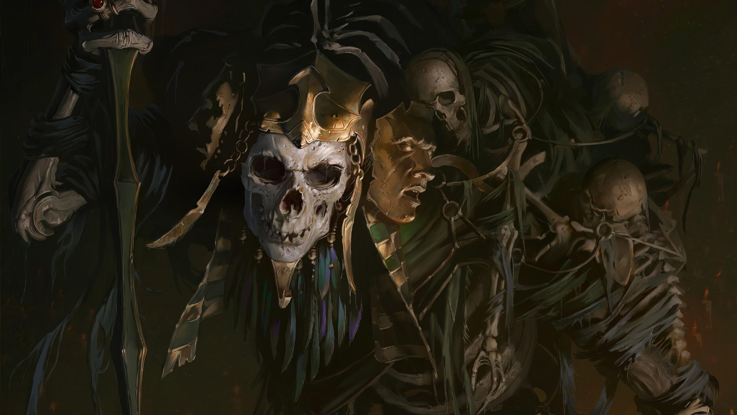2560x1440 Wallpaper. Games. photo. picture. Diablo IV, Fahir, Diablo Immortal
