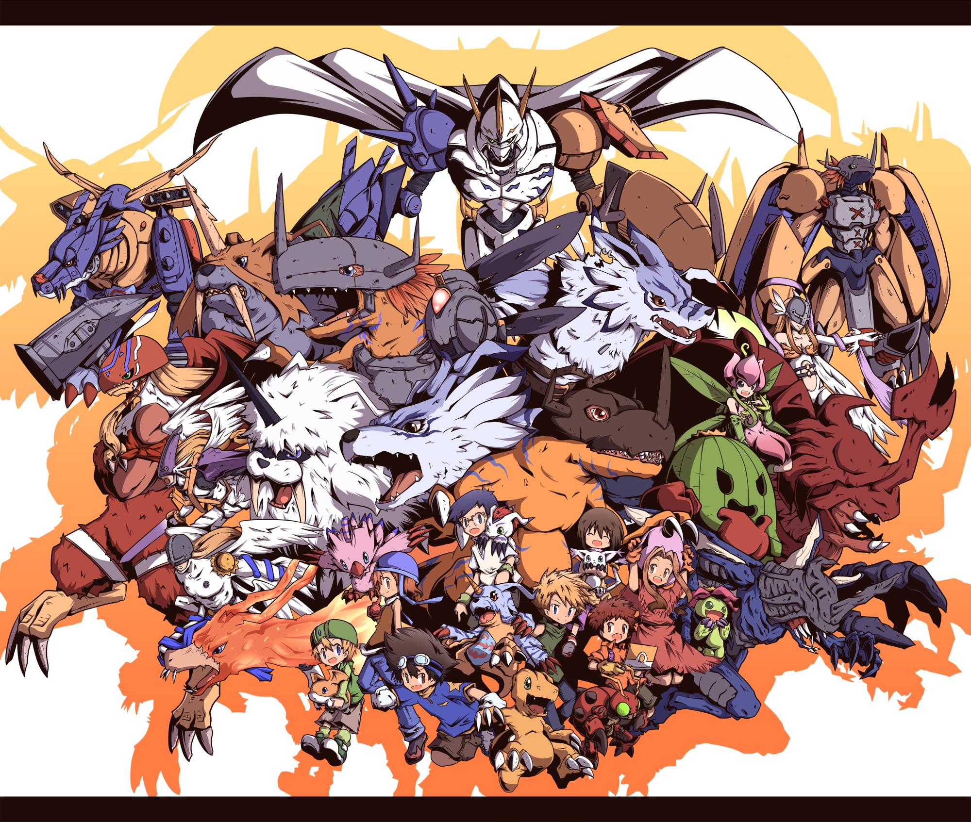 2000x1694 Omegamon Adventure Anime Image Board