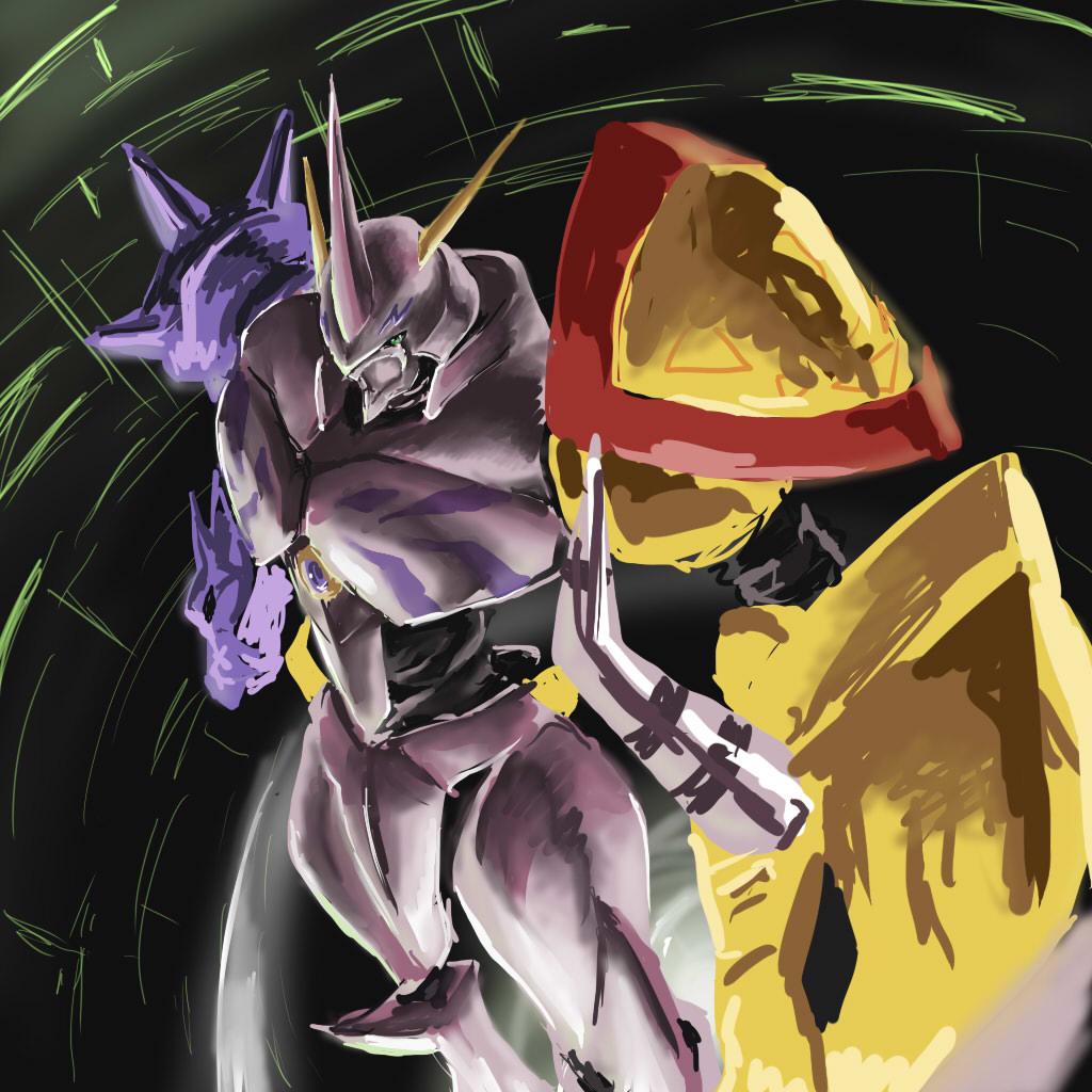 1024x1024 Omegamon Adventure Anime Image Board