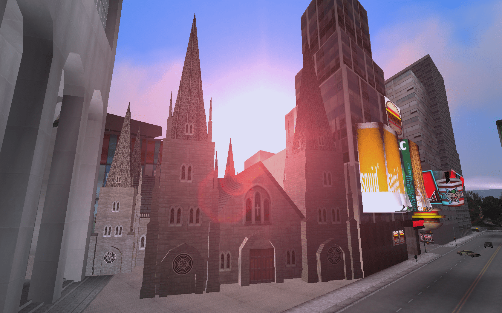 1680x1050 Liberty City Cathedral