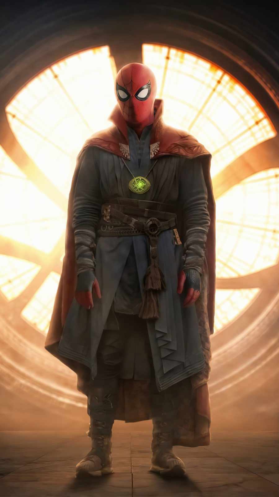 900x1600 Doctor Strange X Spiderman In The Multiverse Of Madness IPhone Wallpaper Wallpaper : iPhone Wallpaper