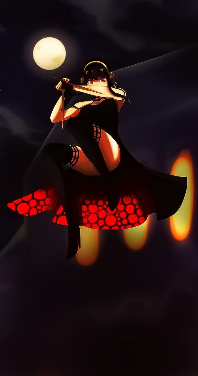 673x1279 Yor Forger Wallpaper