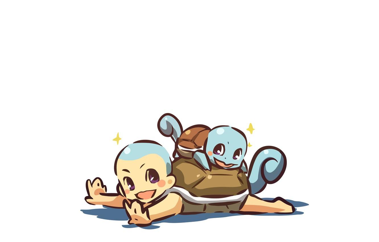1332x850 Wallpaper joy, boy, boy, pokemon, pokemon, shell, squirtle, squirtle image for desktop, section разное