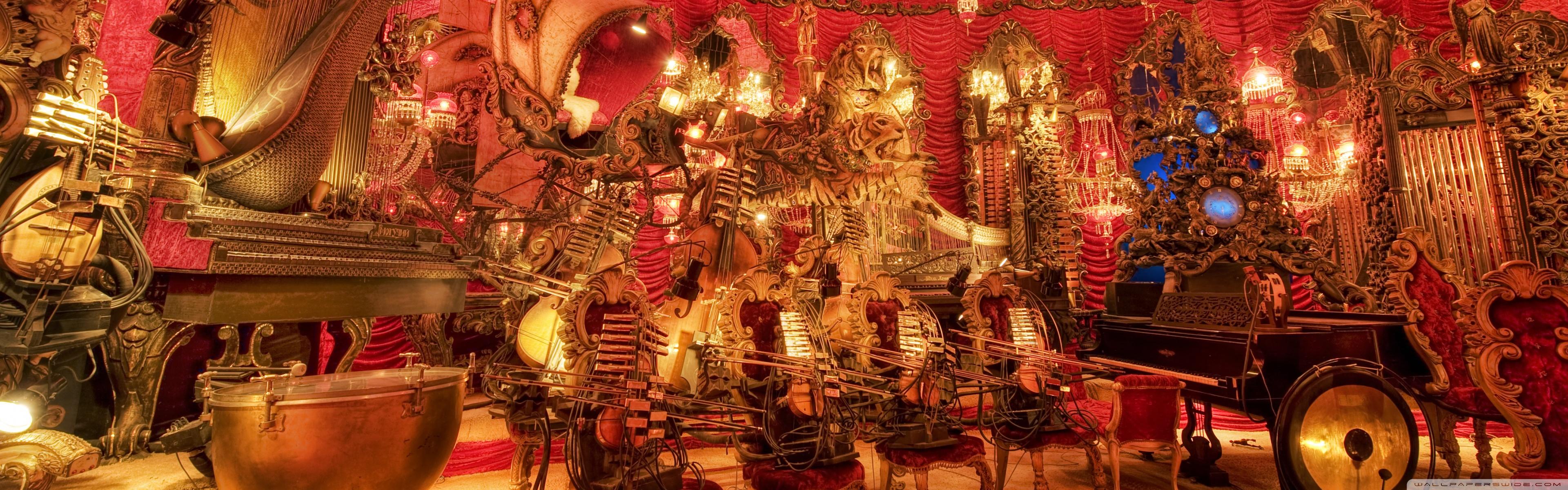 3840x1200 House On The Rock, The Red Room Ultra HD Desktop Background Wallpaper for 4K UHD TV : Widescreen & UltraWide Desktop & Laptop : Multi Display, Dual Monitor : Tablet