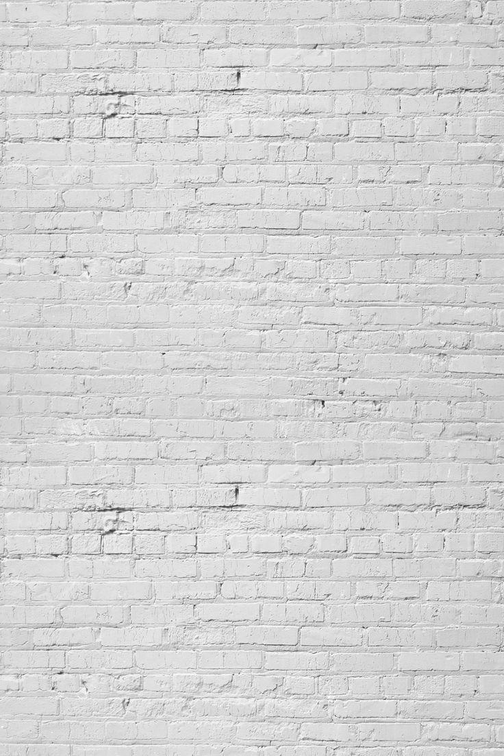 736x1103 White brick walls, Brick wall, White brick