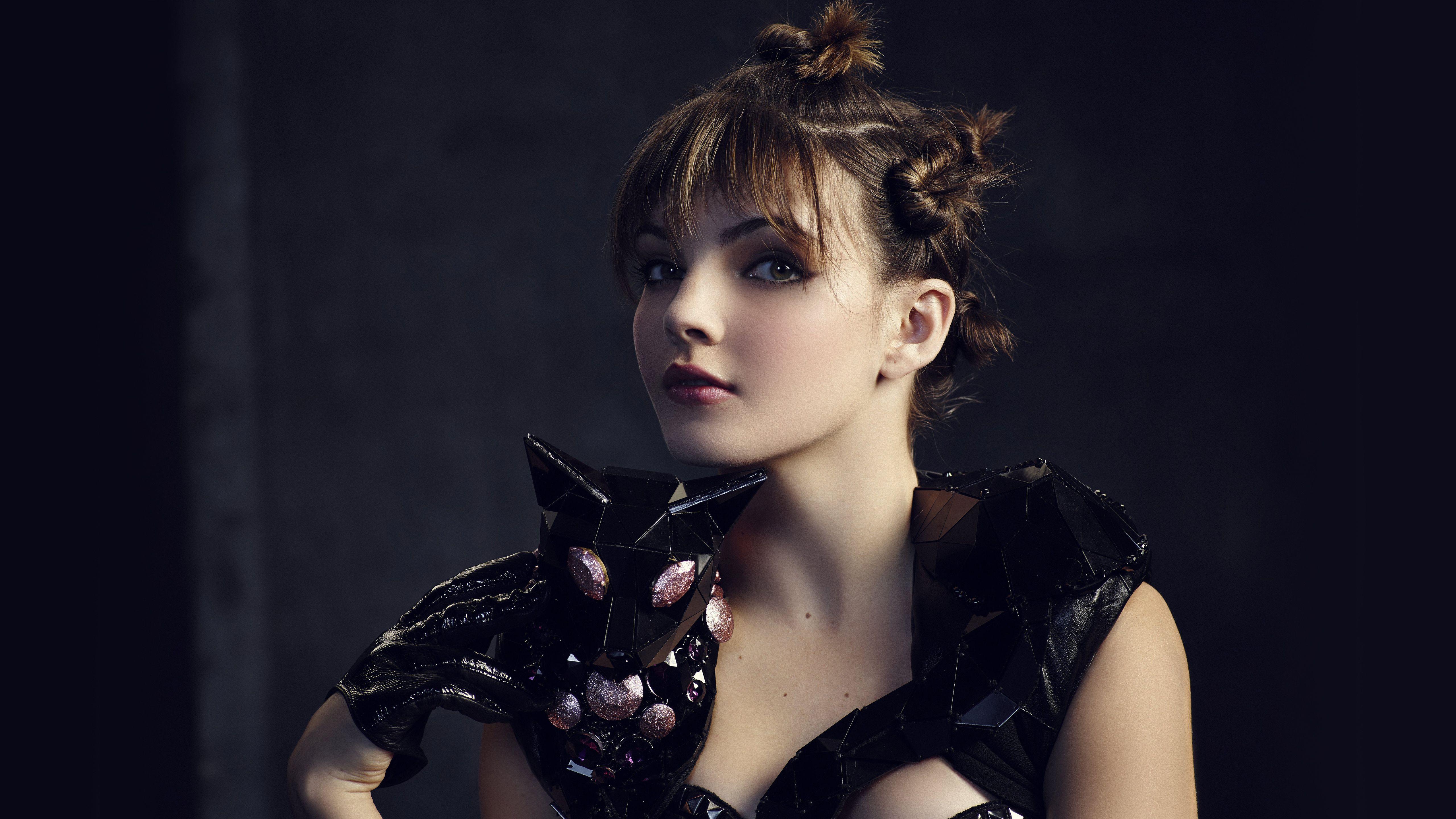 5120x2880 Wallpaper Camren Bicondova, Selina Kyle, Gotham, 5K, HD, TV Series
