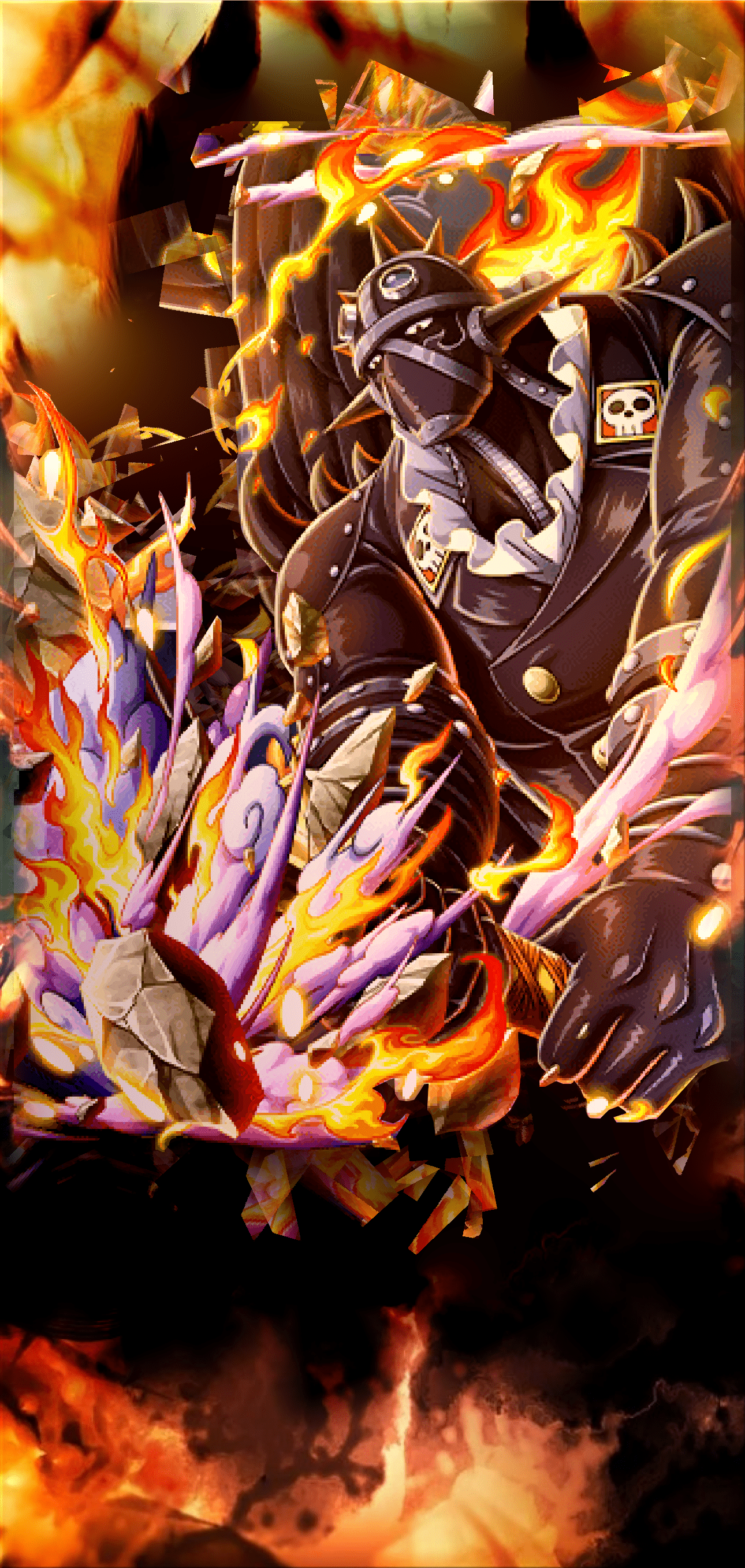 1290x2714 King the Wildfire iPhone Wallpaper (because he's cool)