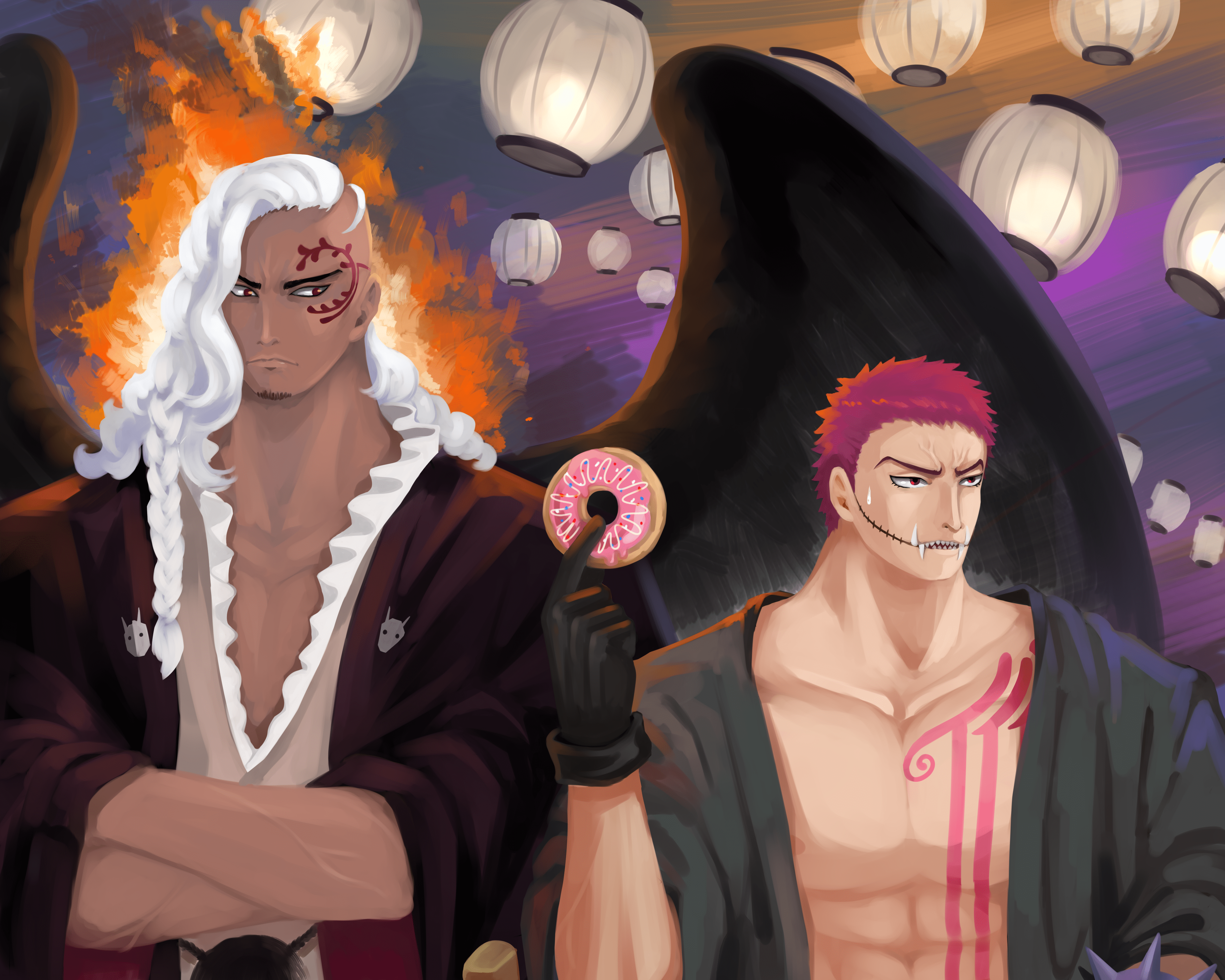 3996x3197 4K King (One Piece) Wallpaper and Background Image