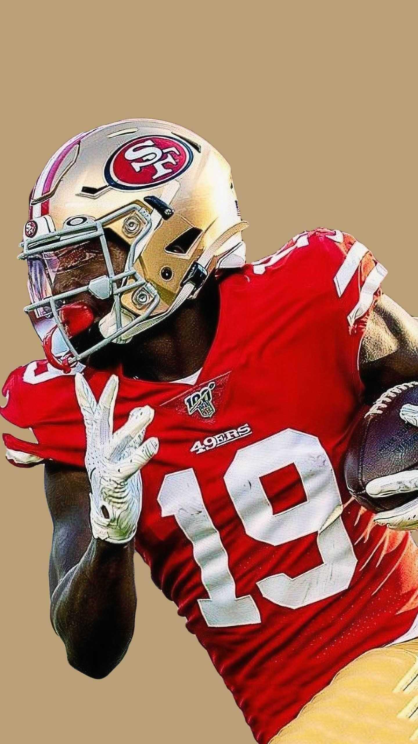 1440x2560 Deebo Samuel Wallpaper Discover more 49ers, American Football, Deebo Samuel, Football, NFL wallpaper.. Nfl football 49ers, Nfl 49ers, Nfl football players