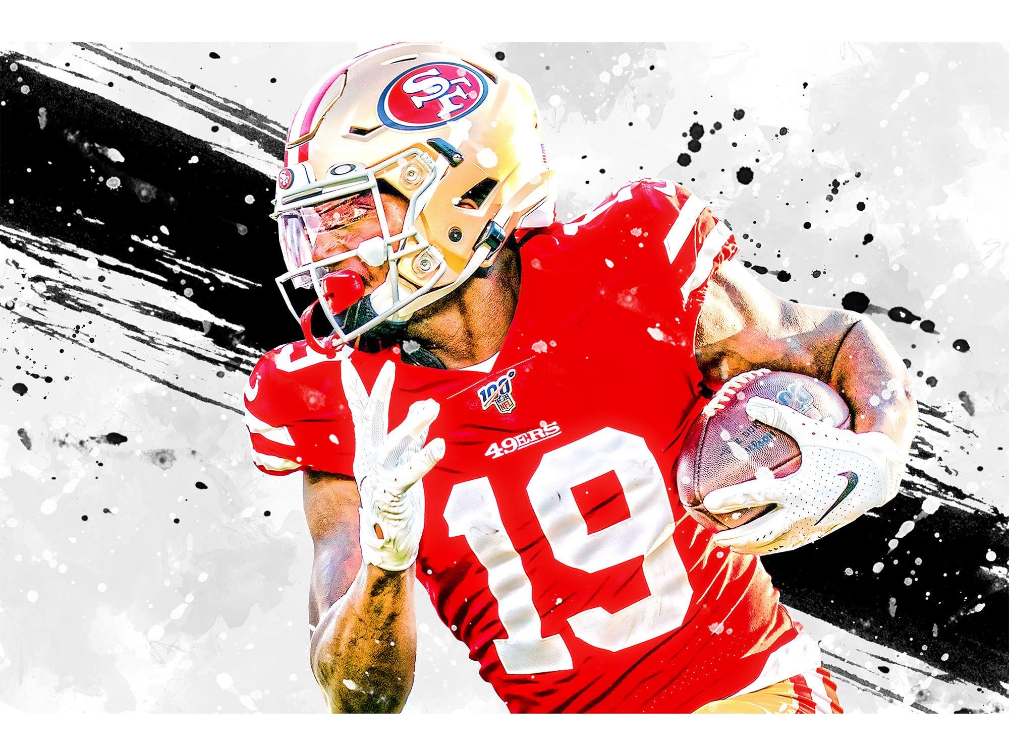 2000x1500 Deebo Samuel San Francisco 49ers Poster Print Sports Art